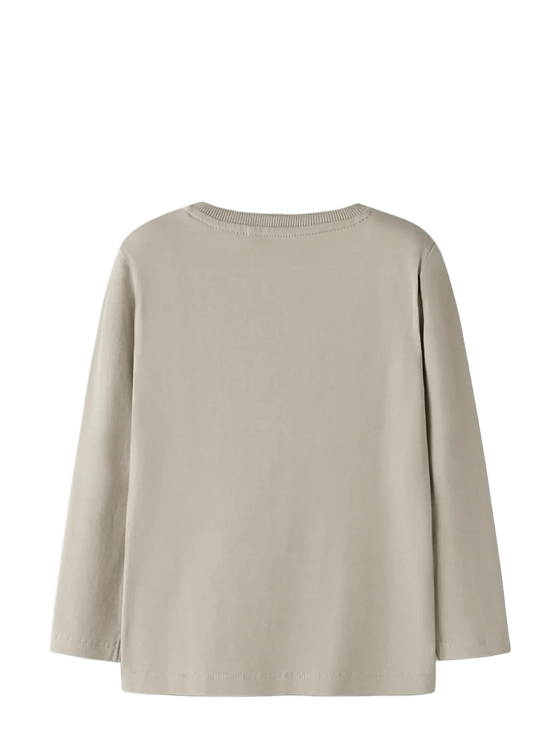 name it - NMMVUX LS TOP - langærmede t-shirts - island fossil - 1