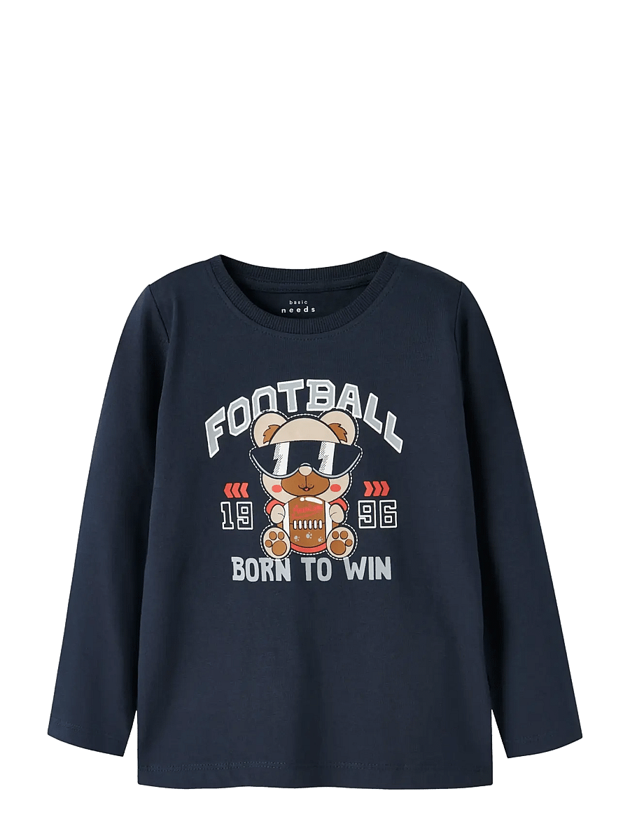 name it - NMMVUX LS TOP - langærmede t-shirts - navy blazer - 1