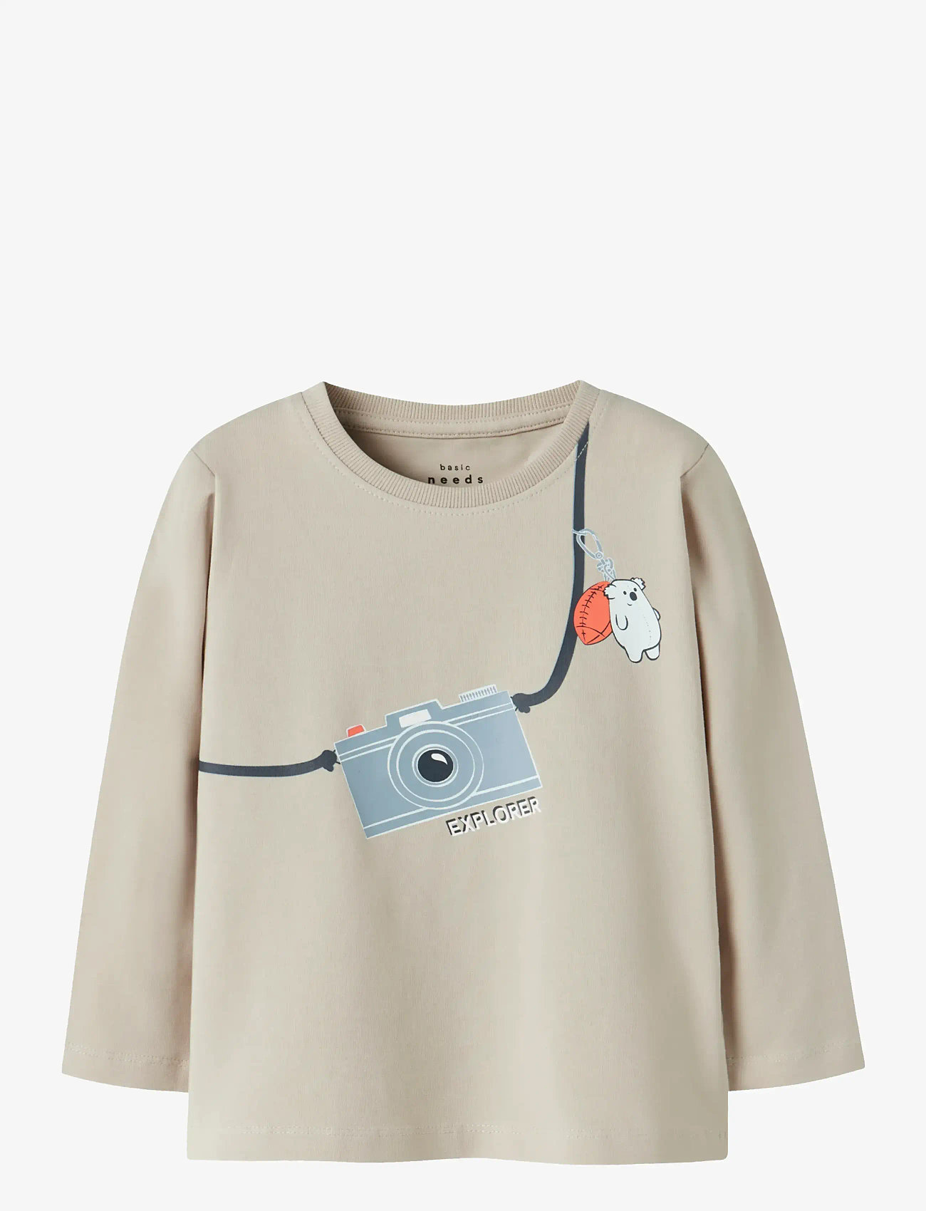 name it - NMMVUX LS TOP - långärmade t-shirts - peyote - 0