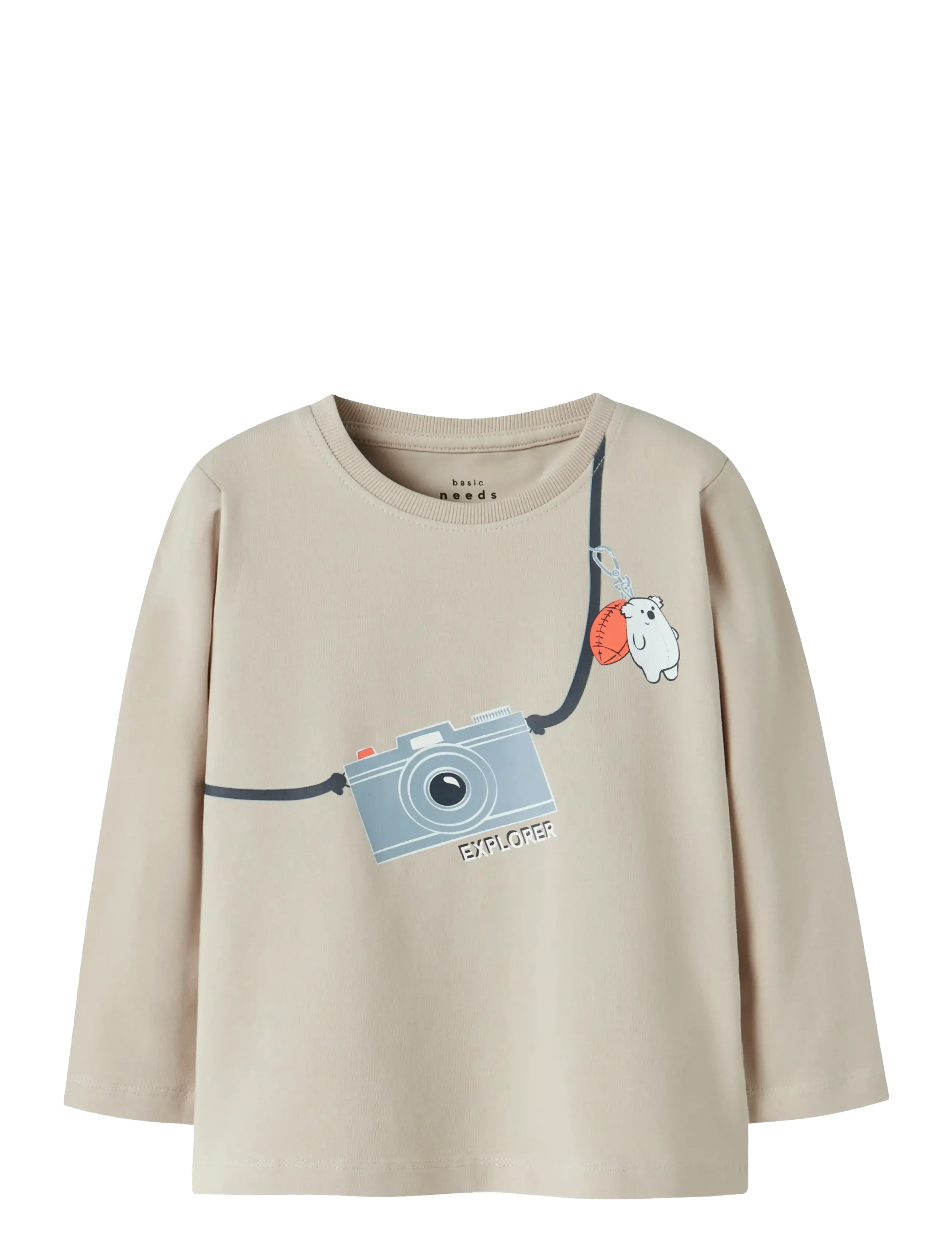 name it NMMVUX LS TOP - Kläder - PEYOTE / beige