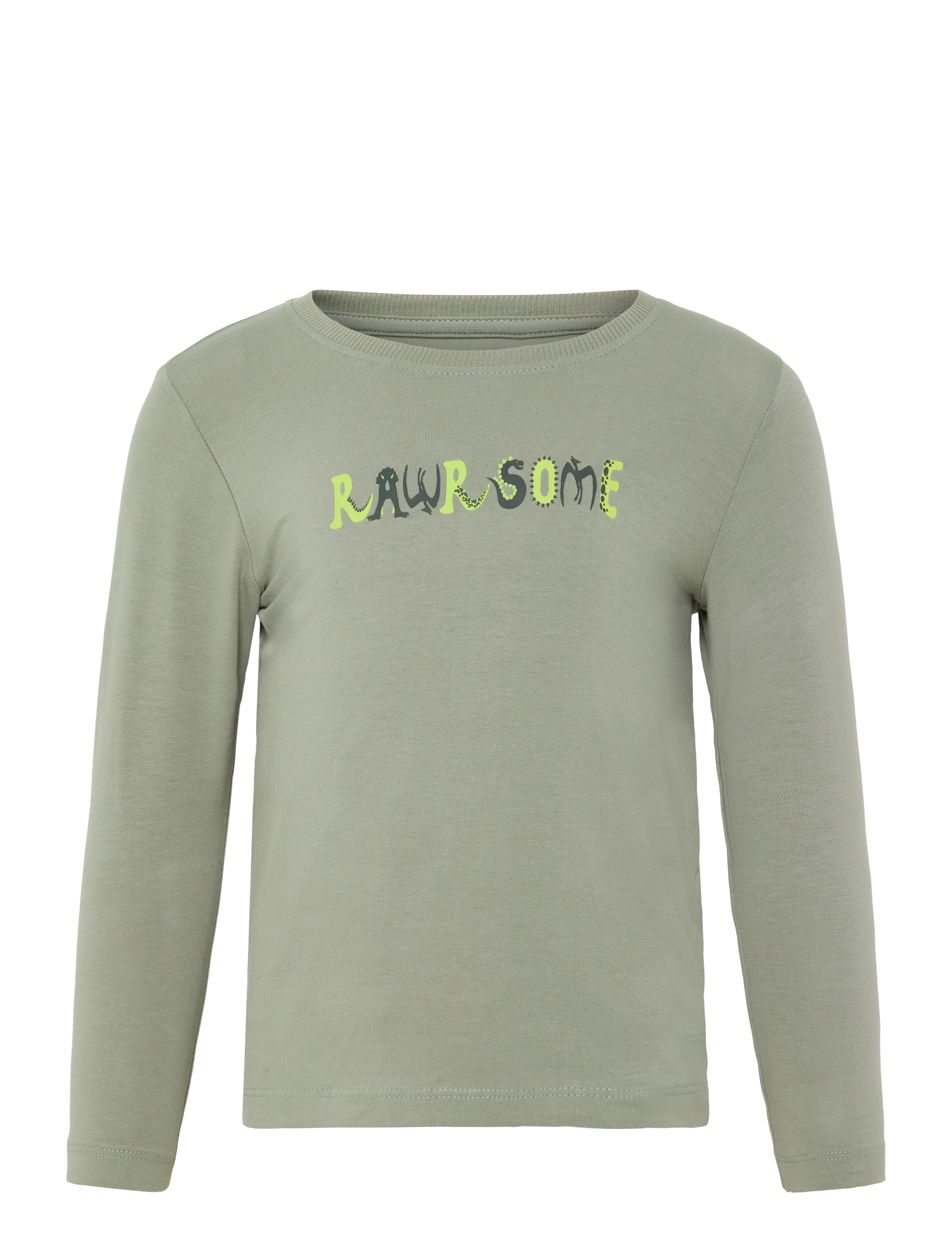 NAME IT Nmmvux Ls Oberteil Khaki - 104 - Kinder