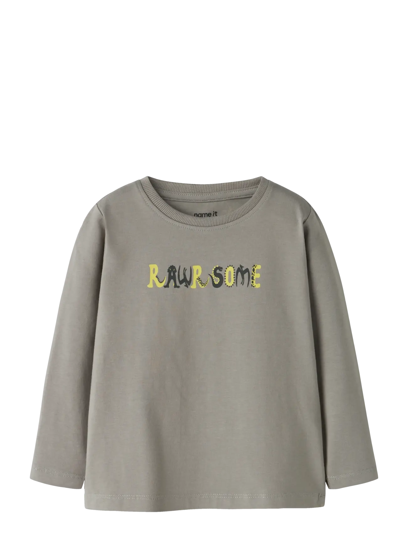 name it NMMVUX LS TOP - Alussärgid - SHADOW / khaki/green