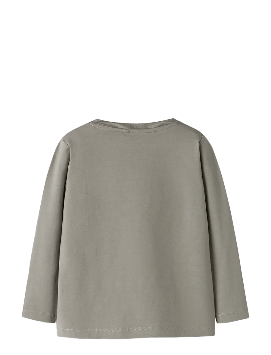 name it - NMMVUX LS TOP - langærmede t-shirts - shadow - 1
