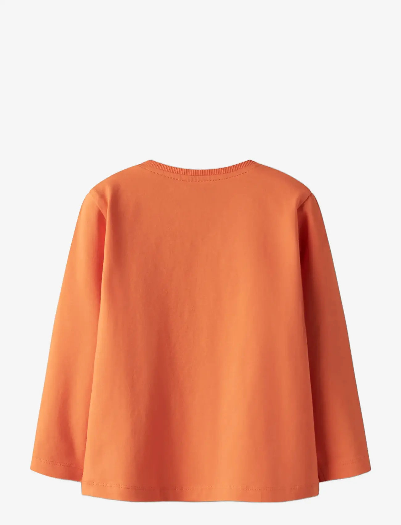 name it - NMMVUX LS TOP - langærmede t-shirts - vermillion orange - 1