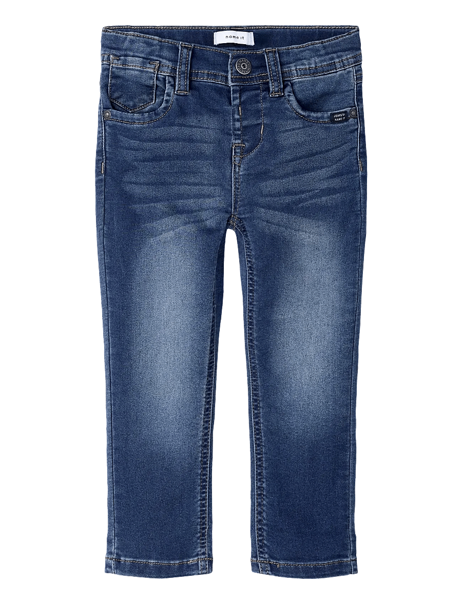 name it - NMMSILAS SLIM SWE JEANS 8001-TH NOOS - skinny jeans - dark blue denim - 0