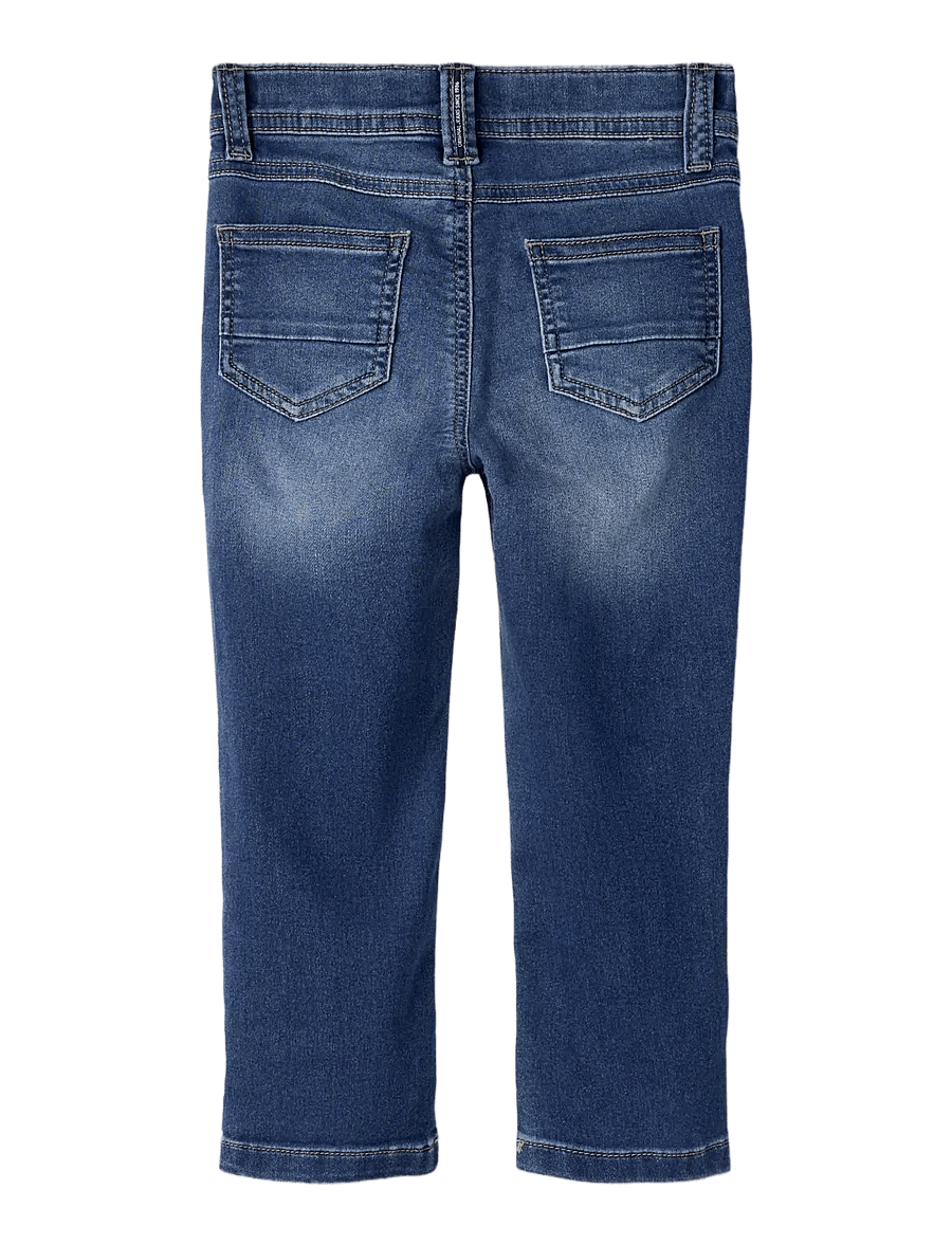 name it - NMMSILAS SLIM SWE JEANS 8001-TH NOOS - skinny jeans - dark blue denim - 1