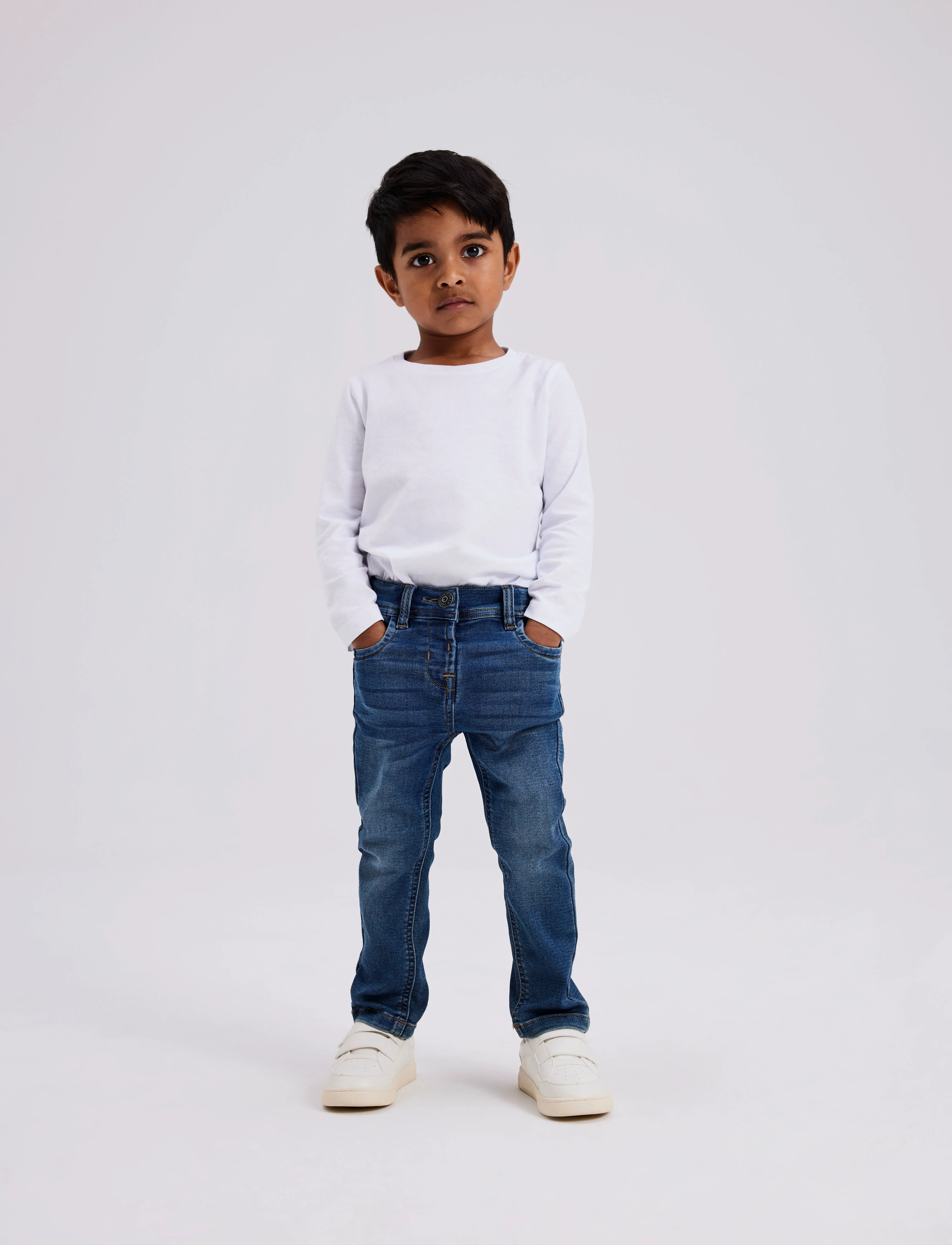 name it - NMMSILAS SLIM SWE JEANS 8001-TH NOOS - jeans - dark blue denim - 2