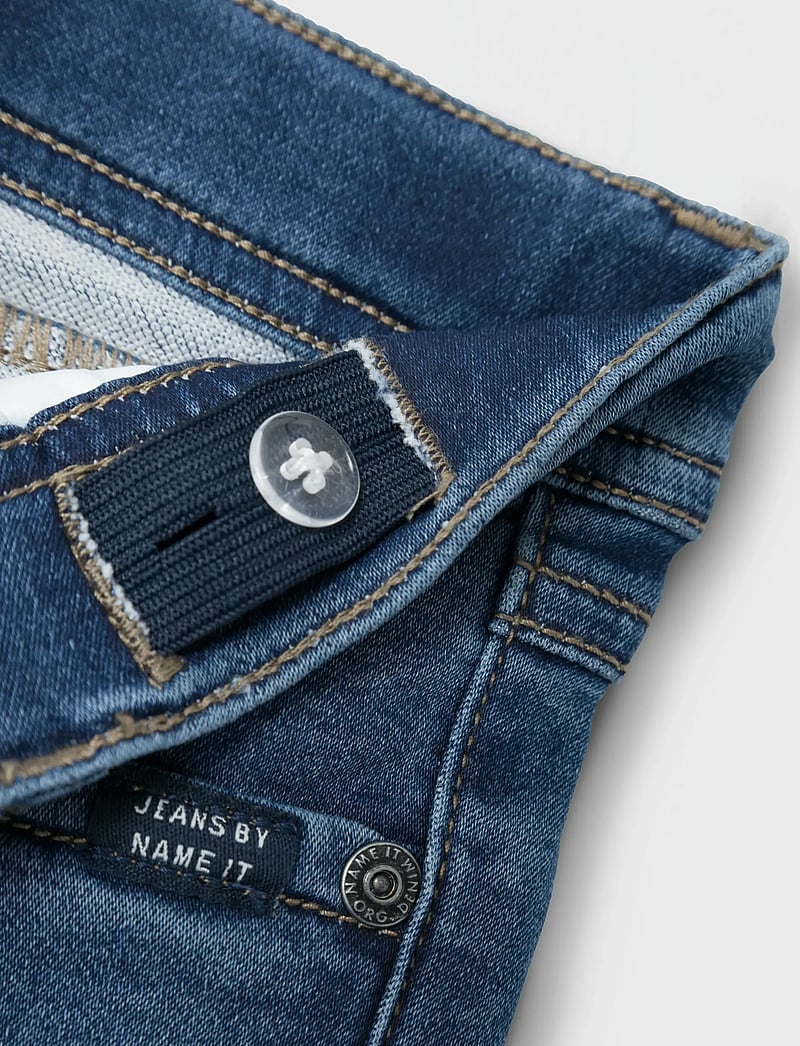 name it - NMMSILAS SLIM SWE JEANS 8001-TH NOOS - liibuvad teksad - dark blue denim - 5