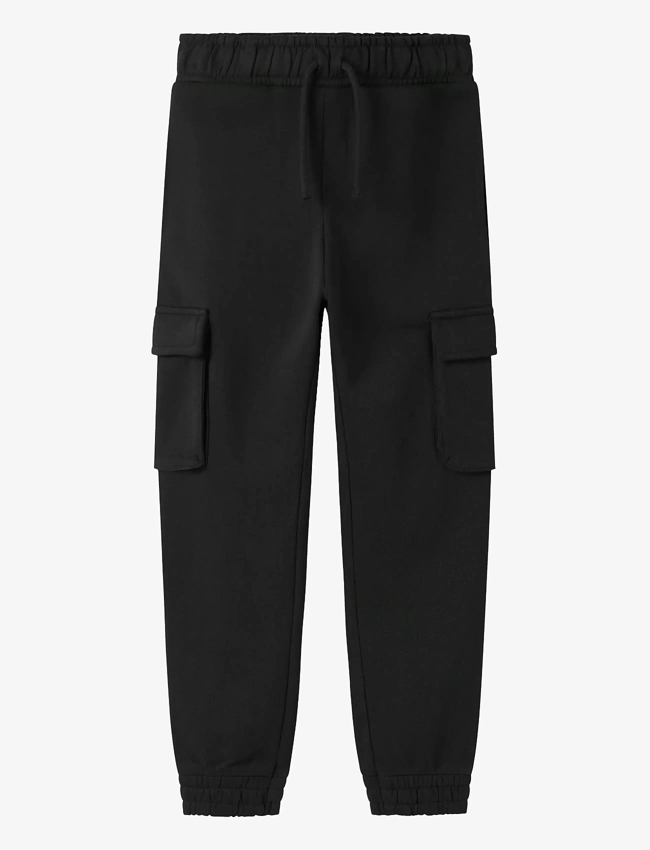 name it - NKMOLLIE CARGO PANT BRU NOOS - cargobyxor - black - 0