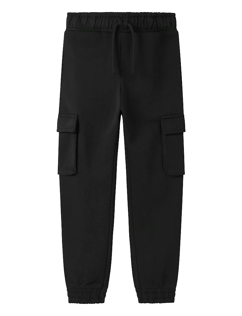 name it - NKMOLLIE CARGO PANT BRU NOOS - cargobyxor - black - 0