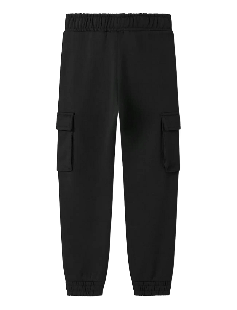 name it - NKMOLLIE CARGO PANT BRU NOOS - cargobyxor - black - 1