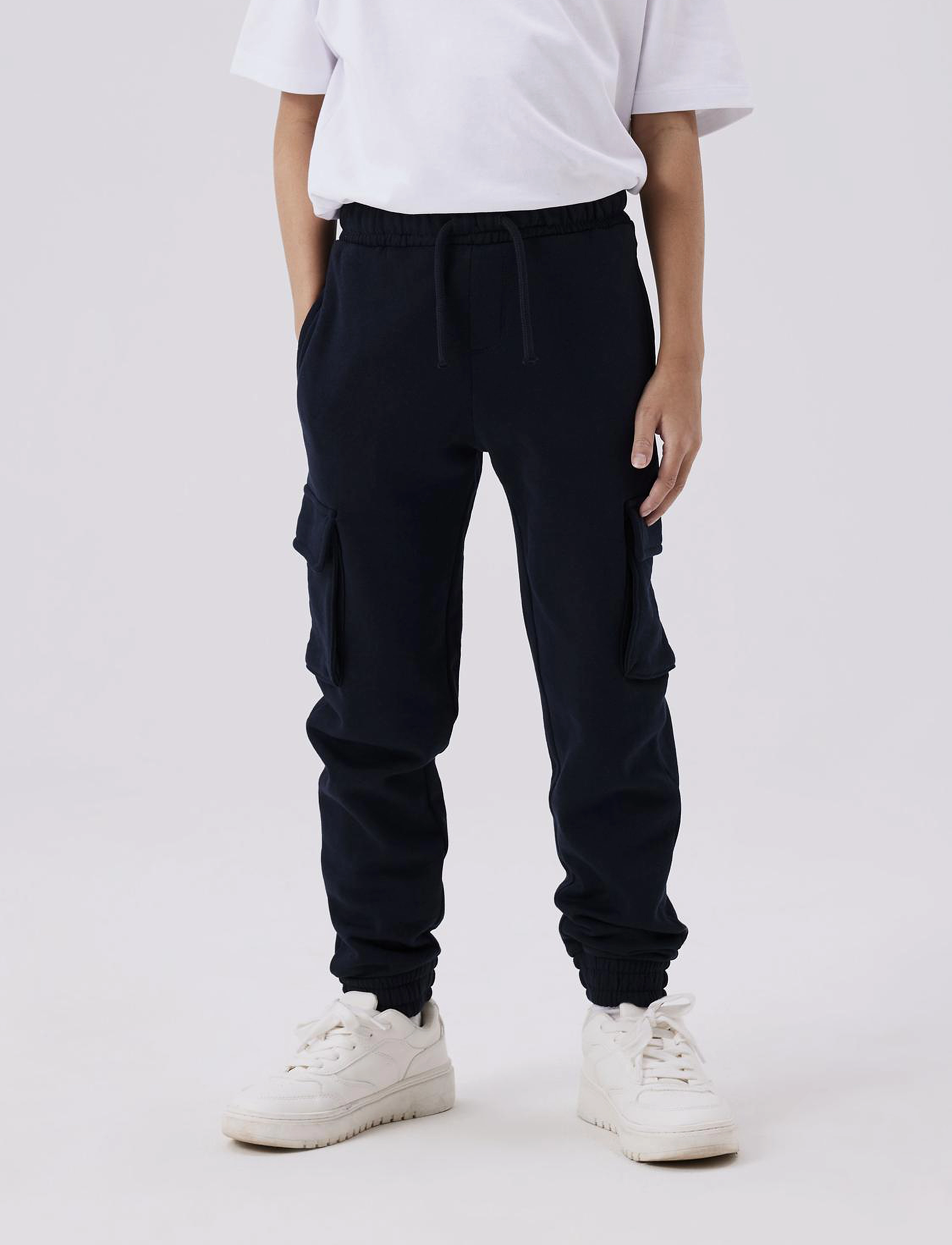 name it - NKMOLLIE CARGO PANT BRU NOOS - cargobukser - dark sapphire - 3