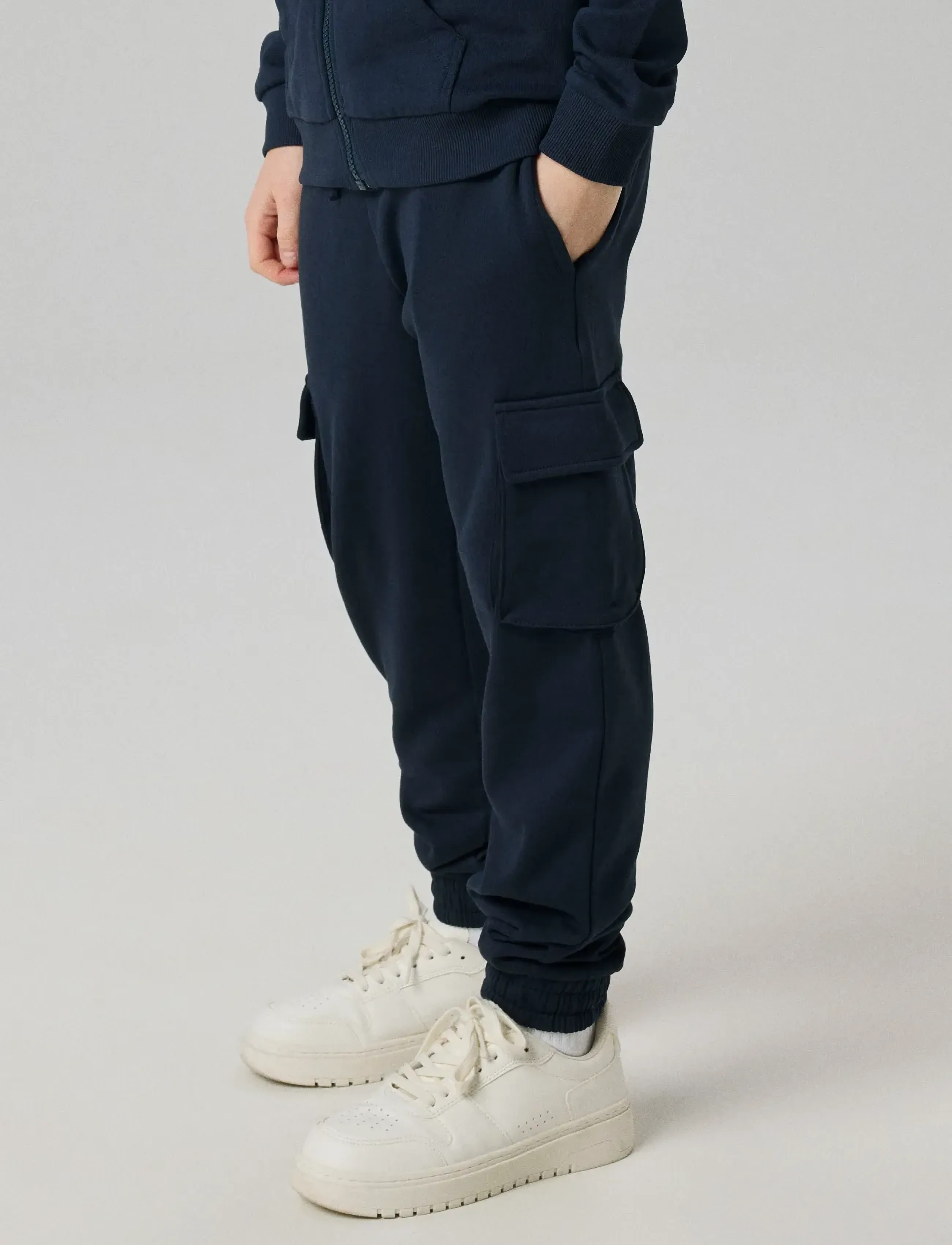 name it - NKMOLLIE CARGO PANT BRU NOOS - cargobukser - dark sapphire - 5