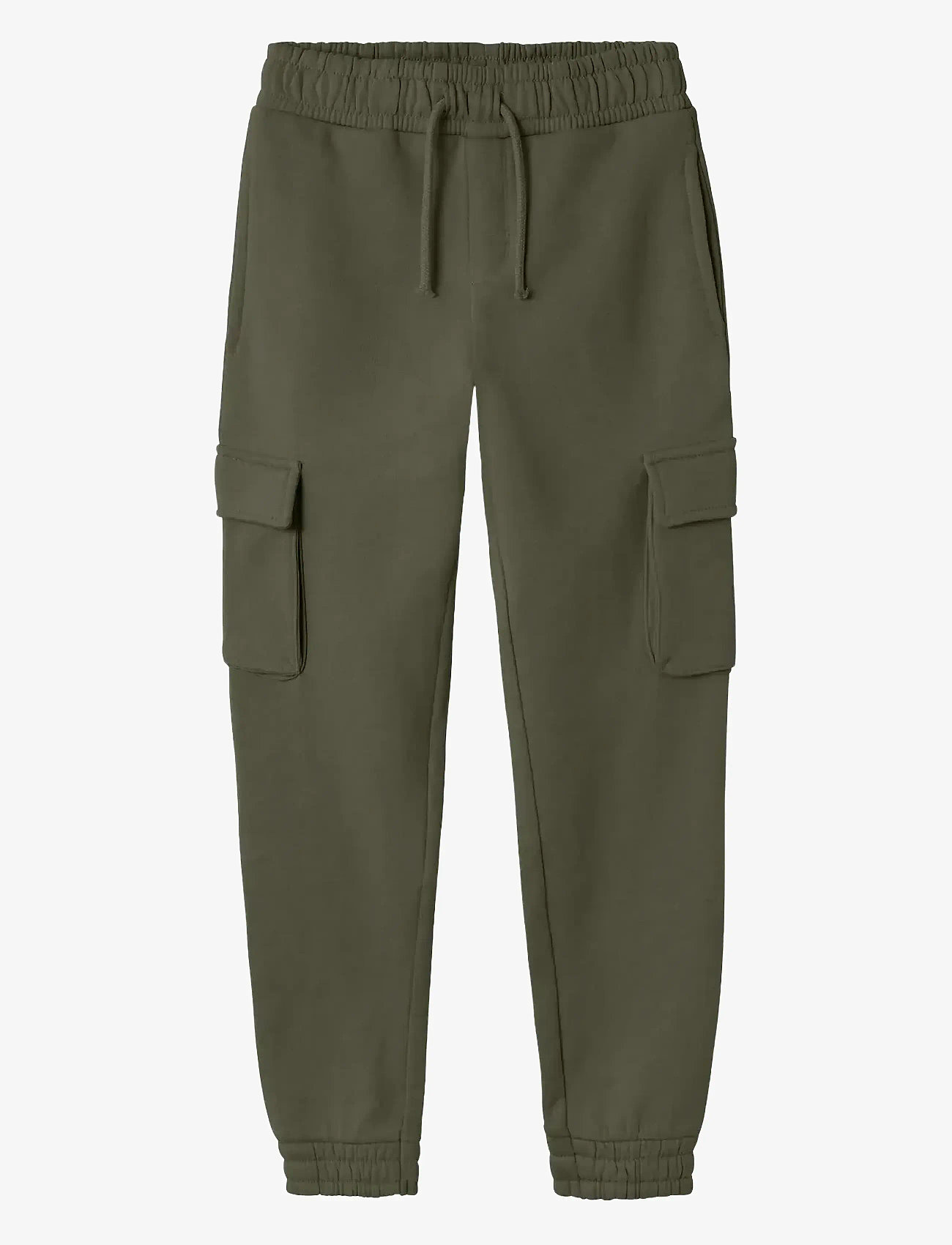 name it - NKMOLLIE CARGO PANT BRU NOOS - kargopüksid - olive night - 0