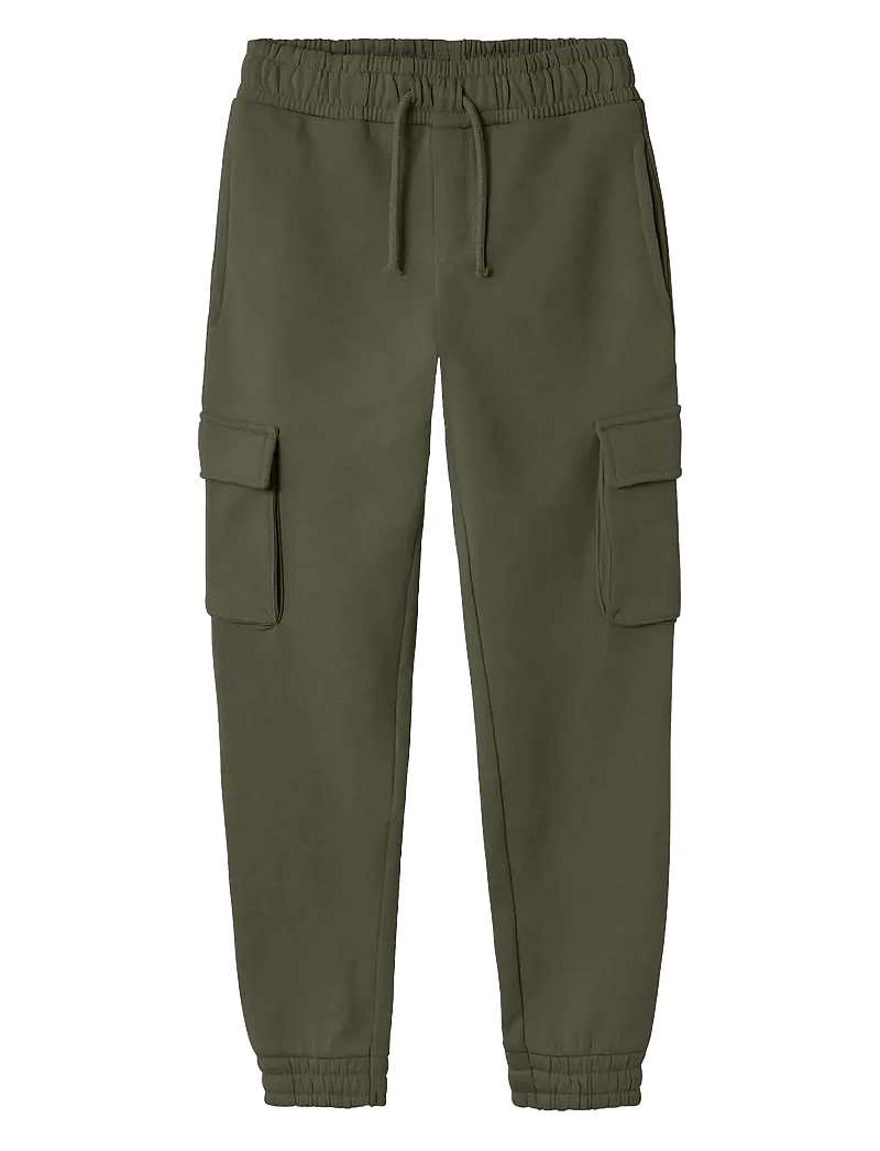name it - NKMOLLIE CARGO PANT BRU NOOS - kargopüksid - olive night - 0