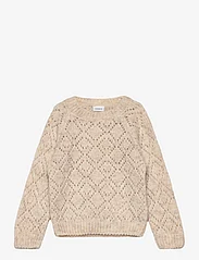 name it - NMFTASSIE LS KNIT - neulepuserot - pure cashmere - 0
