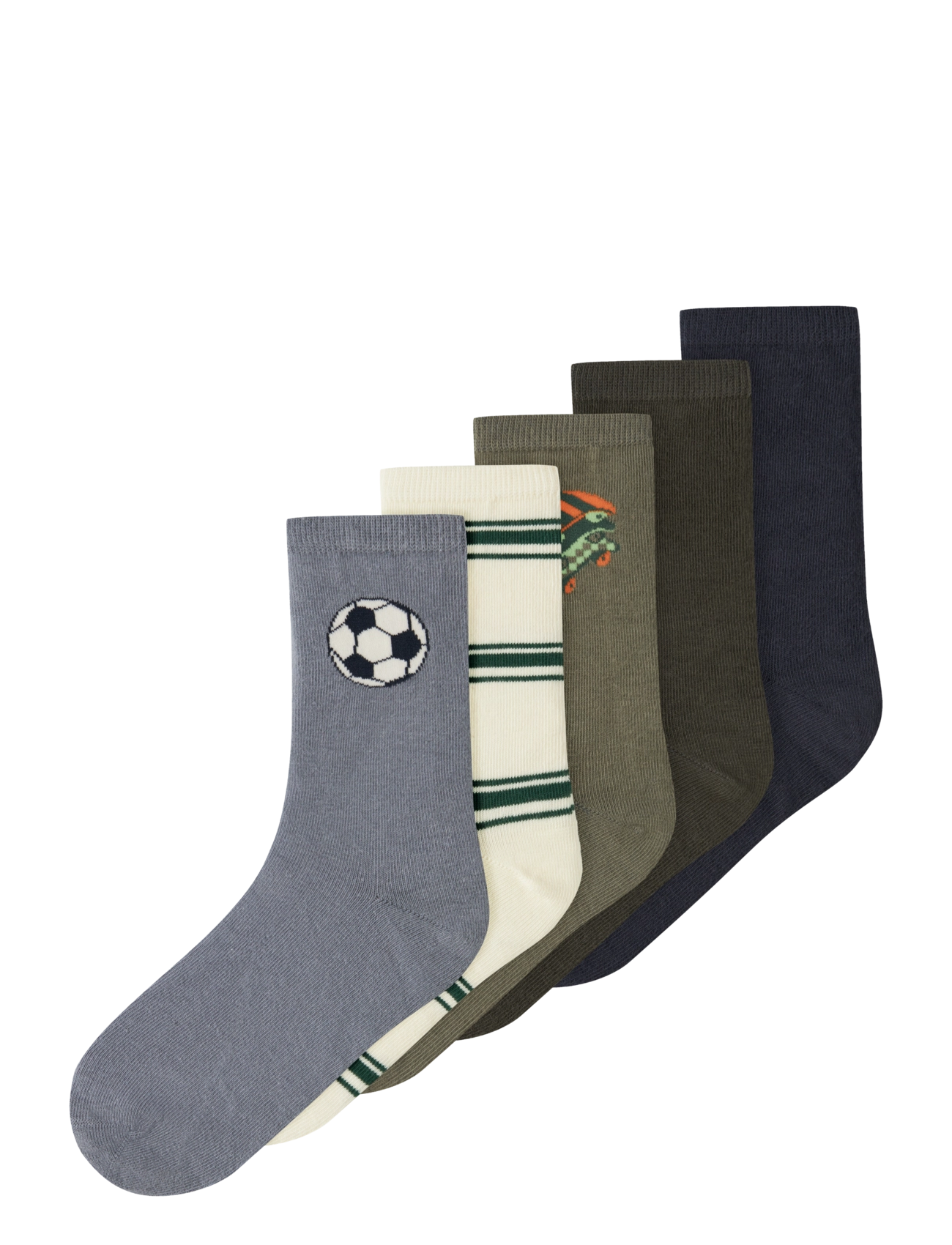 name it NKMVAKS 5P SOCK - Socks & Tights - MERMAID / khaki/green