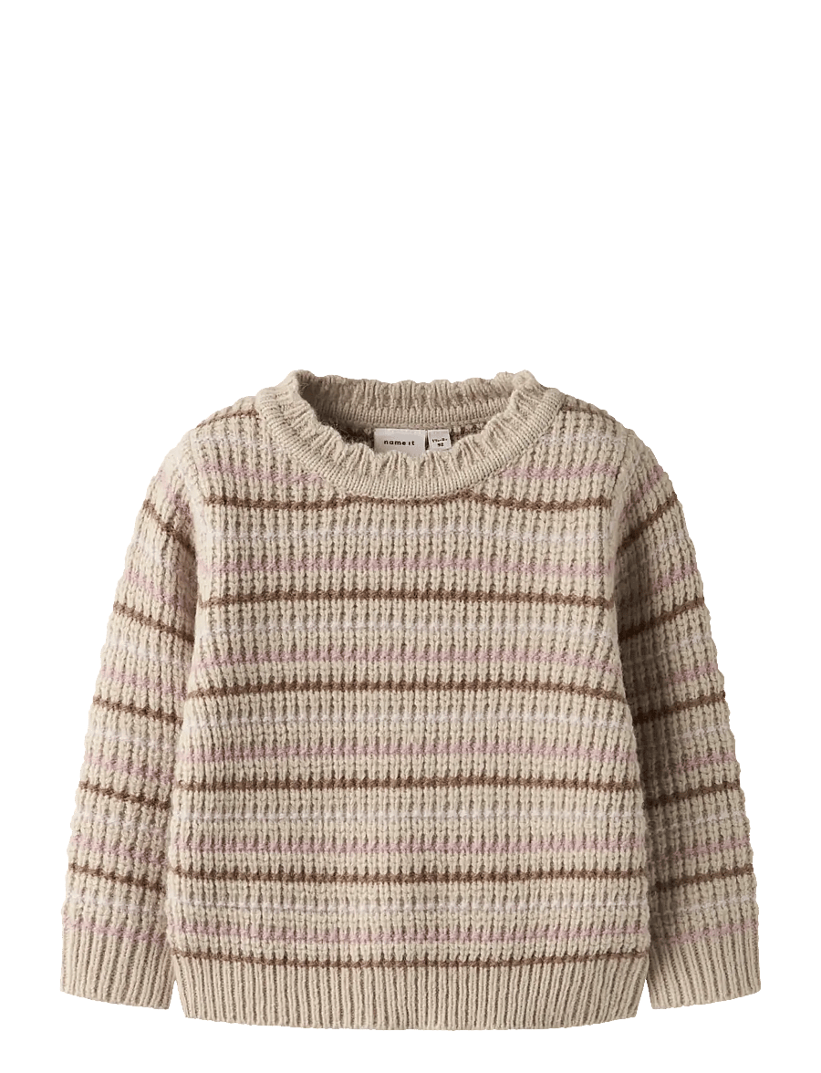 name it - NMFBARILLE LS KNIT - pullover - peyote - 1