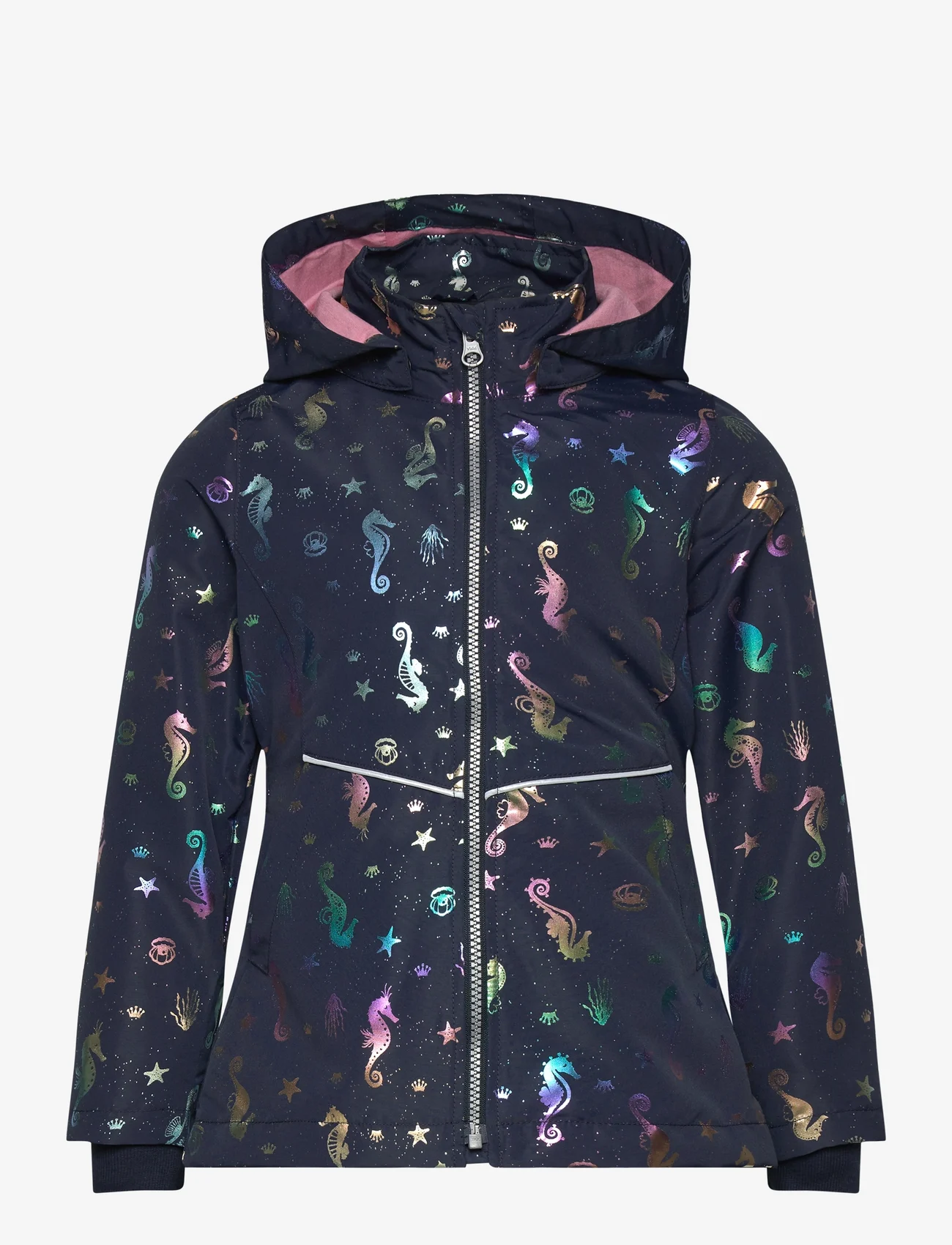 name it - NMFMAXI JACKET SEAHORSE FOIL - lowest prices - dark sapphire - 0