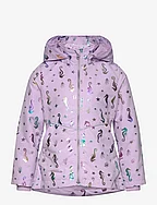 NMFMAXI JACKET SEAHORSE FOIL - ORCHID BLOOM