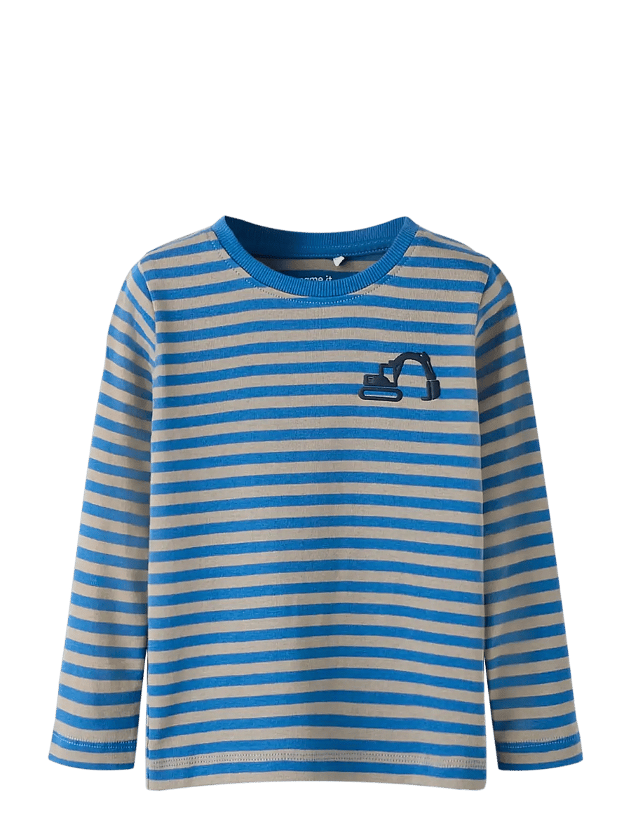 name it - NMMVILLY LS SLIM TOP NOOS - langærmede t-shirts - delft - 1