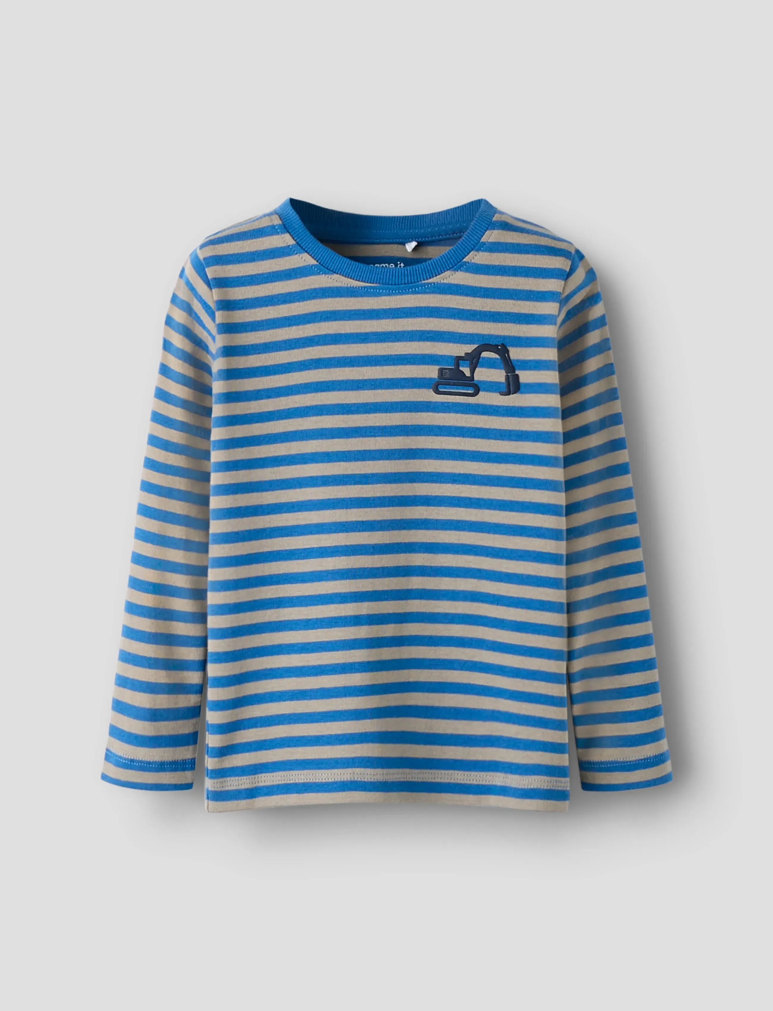 name it NMMVILLY LS SLIM TOP NOOS - Langærmede T-shirts - DELFT / blue