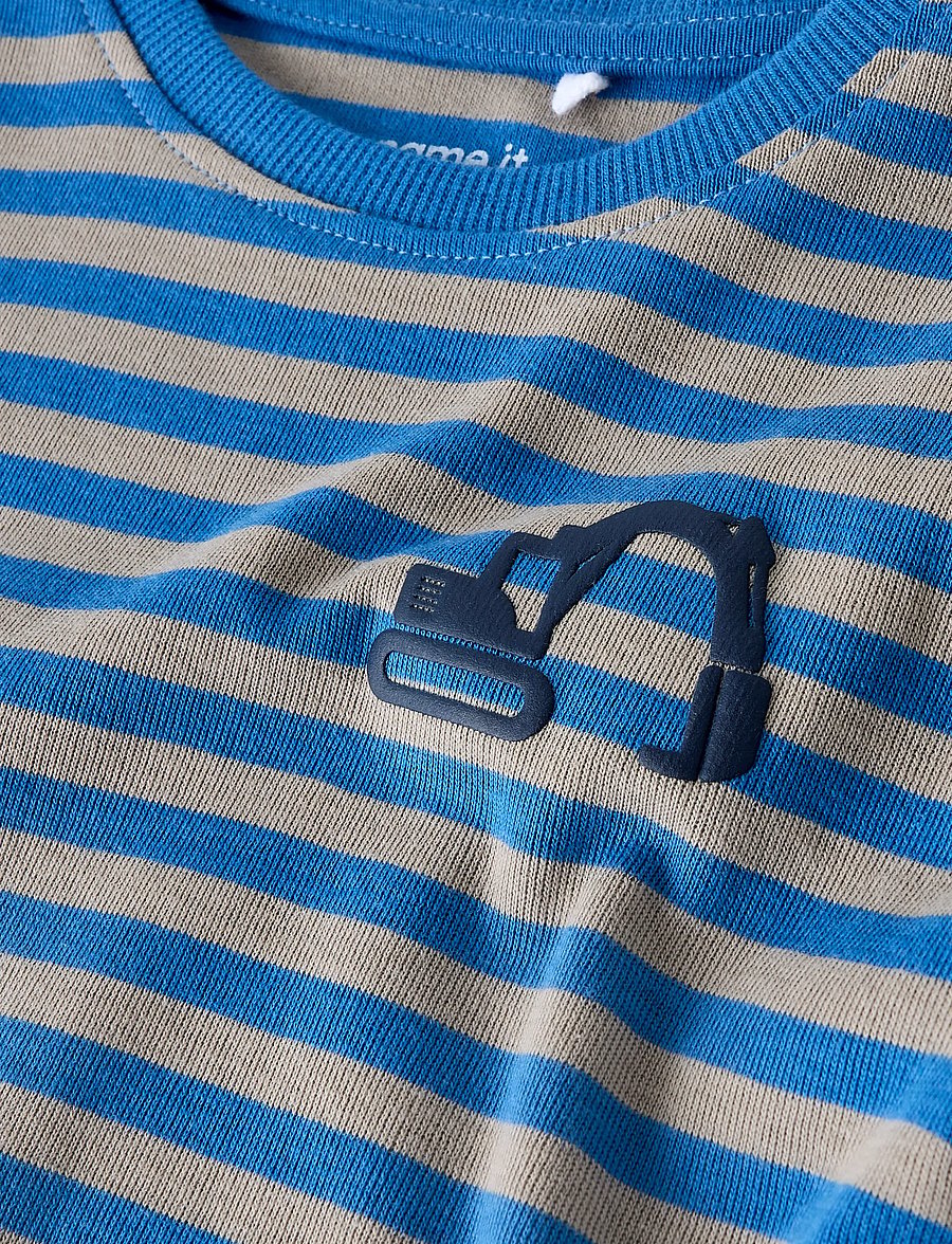 name it - NMMVILLY LS SLIM TOP NOOS - langærmede t-shirts - delft - 3