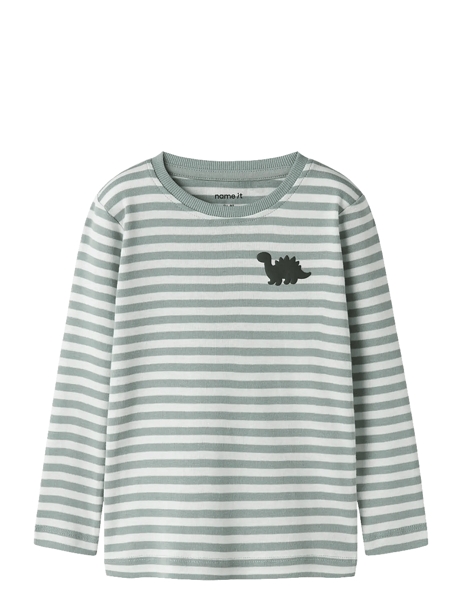 name it - NMMVILLY LS SLIM TOP NOOS - langärmelig - green milieu - 0