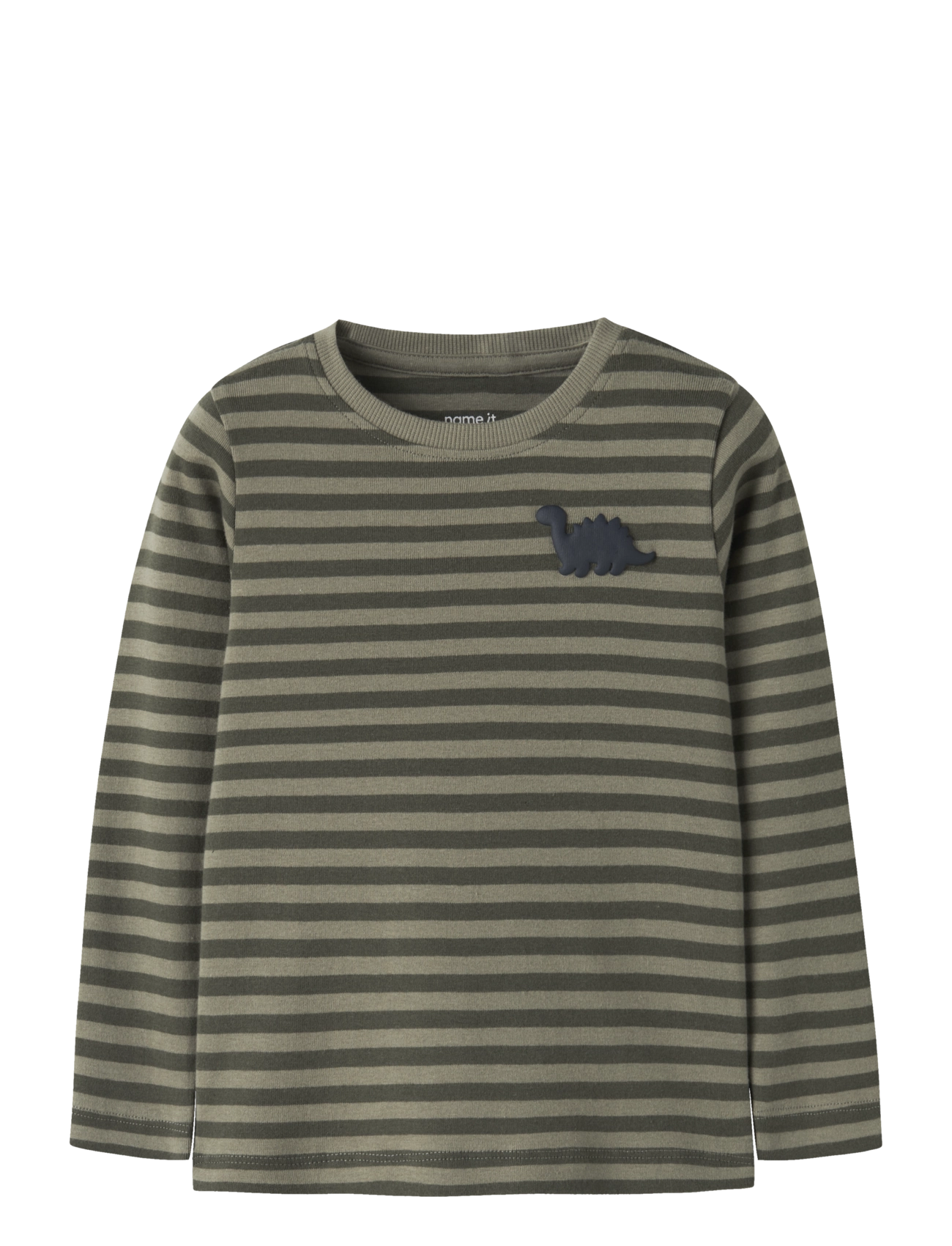 name it NMMVILLY LS SLIM TOP NOOS - Langärmelig - MERMAID / khaki/green