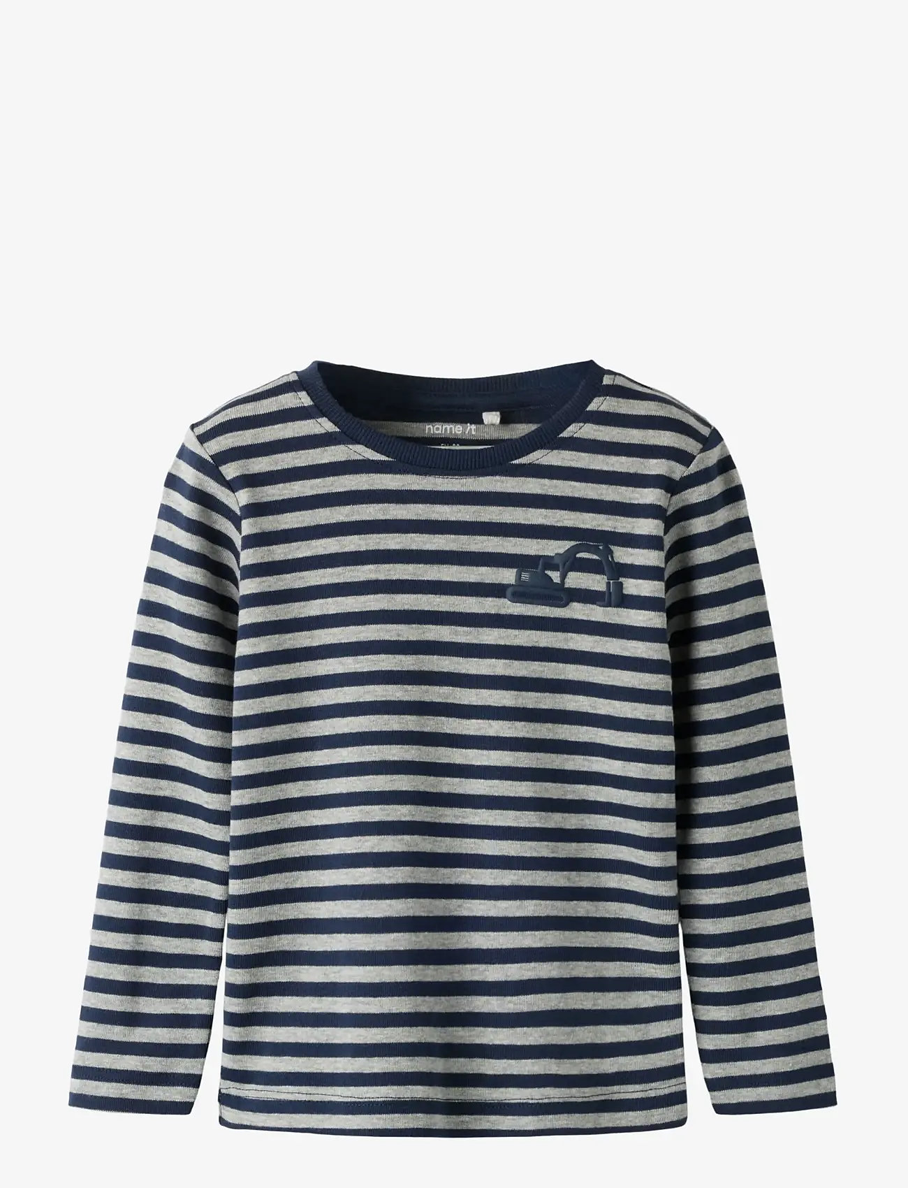 name it - NMMVILLY LS SLIM TOP NOOS - långärmade t-shirts - navy blazer - 1