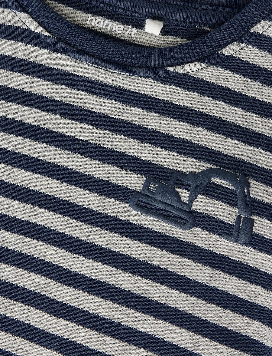 name it - NMMVILLY LS SLIM TOP NOOS - langärmelig - navy blazer - 3