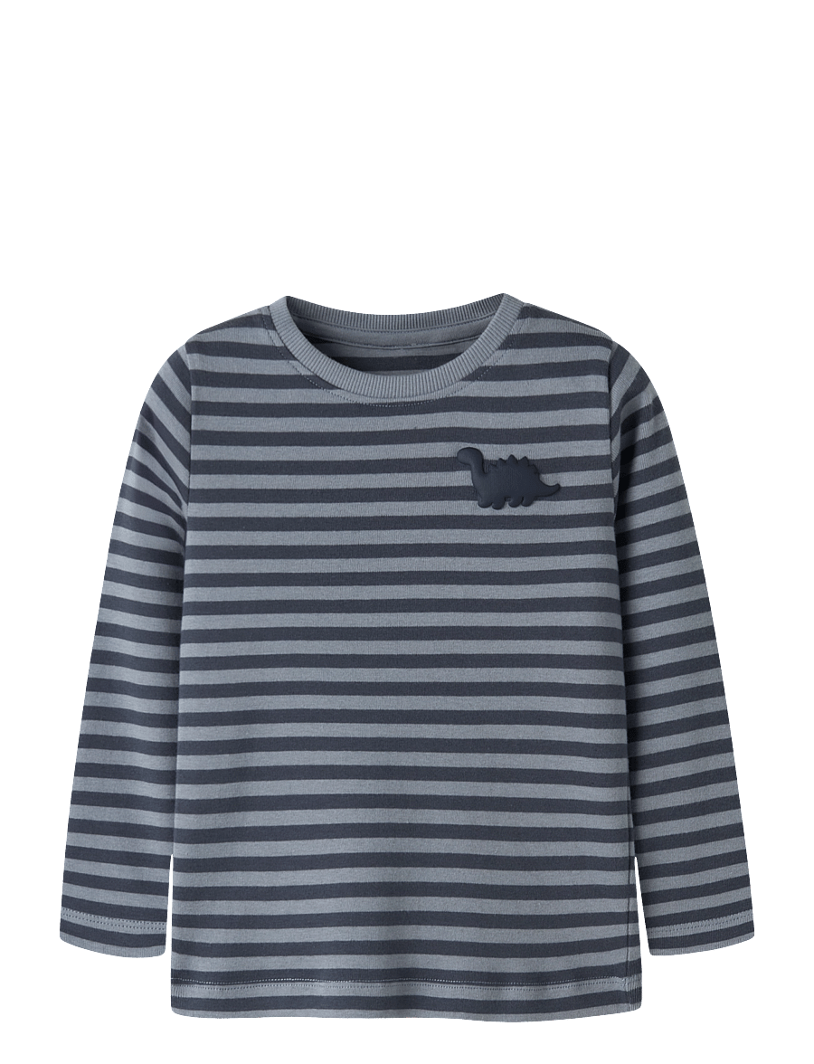 name it - NMMVILLY LS SLIM TOP NOOS - langärmelig - tradewinds - 0