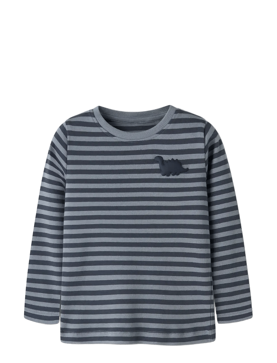 name it - NMMVILLY LS SLIM TOP NOOS - langärmelig - tradewinds - 2