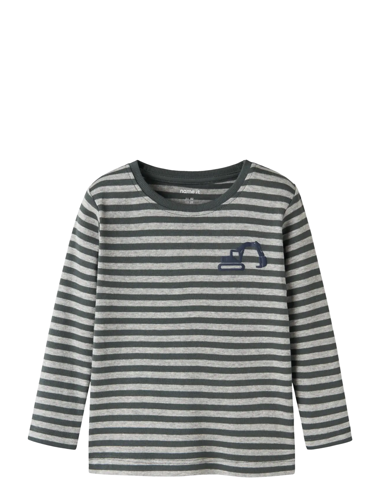 name it NMMVILLY LS SLIM TOP NOOS - Name it - URBAN CHIC / grey