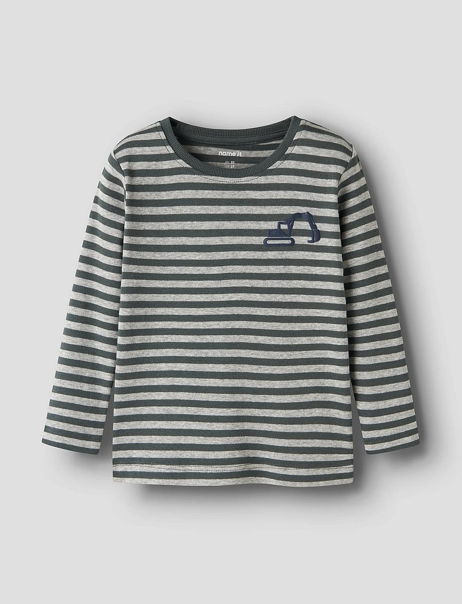 name it - NMMVILLY LS SLIM TOP NOOS - pikkade varrukatega t-särgid - urban chic - 0