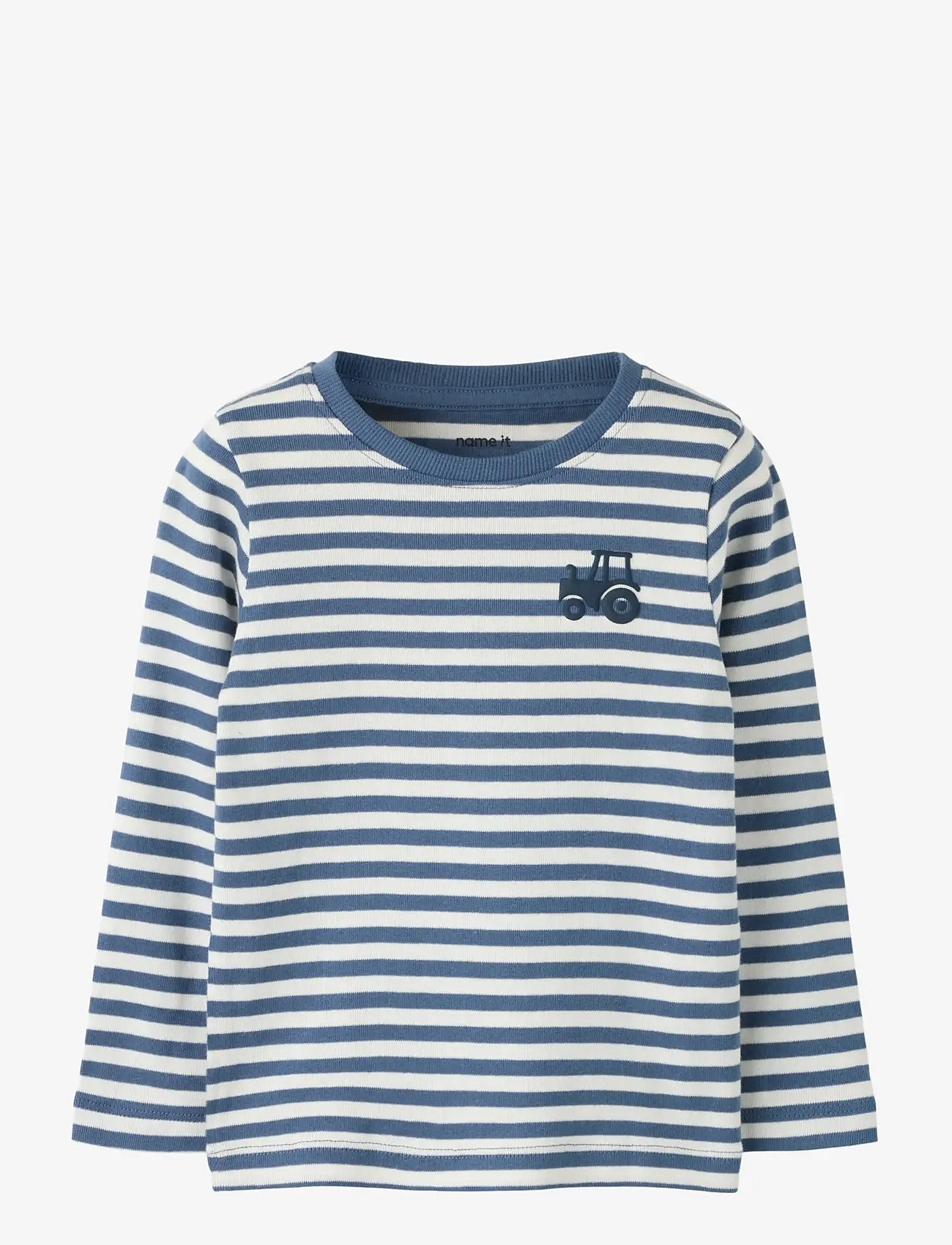 name it - NMMVILLY LS SLIM TOP NOOS - langærmede t-shirts - vintage indigo - 0