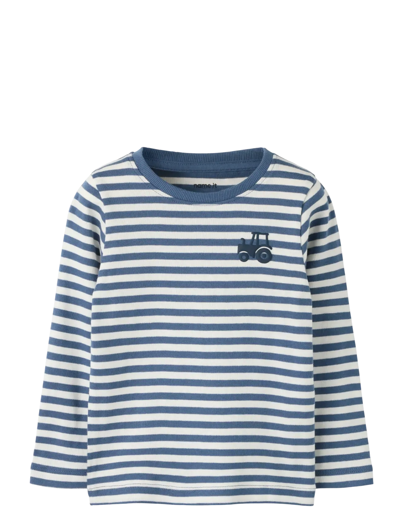 name it NMMVILLY LS SLIM TOP NOOS - Alussärgid - VINTAGE INDIGO / multi