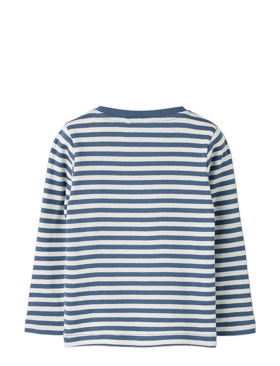 name it - NMMVILLY LS SLIM TOP NOOS - langærmede t-shirts - vintage indigo - 1