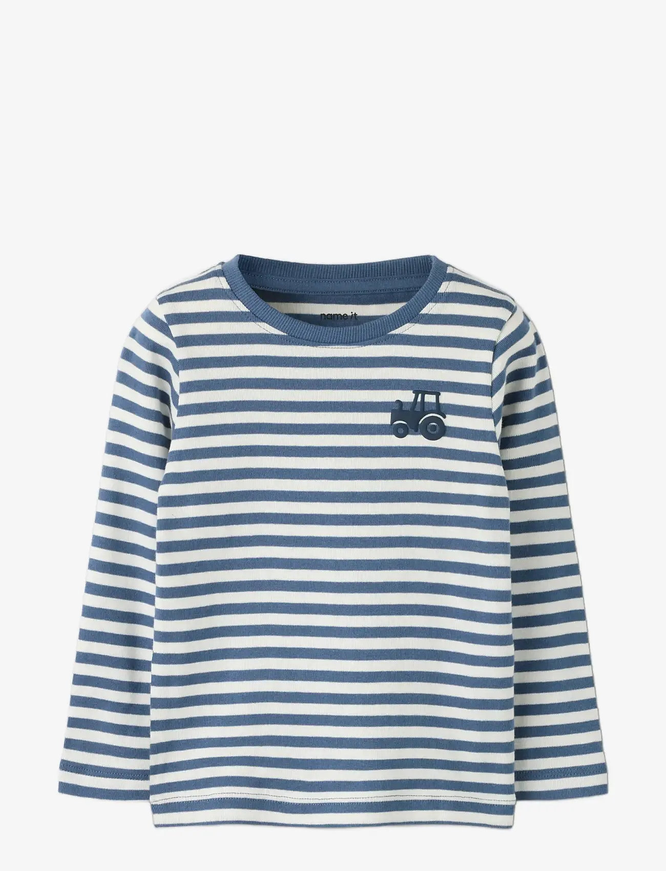 name it - NMMVILLY LS SLIM TOP NOOS - langærmede t-shirts - vintage indigo - 2