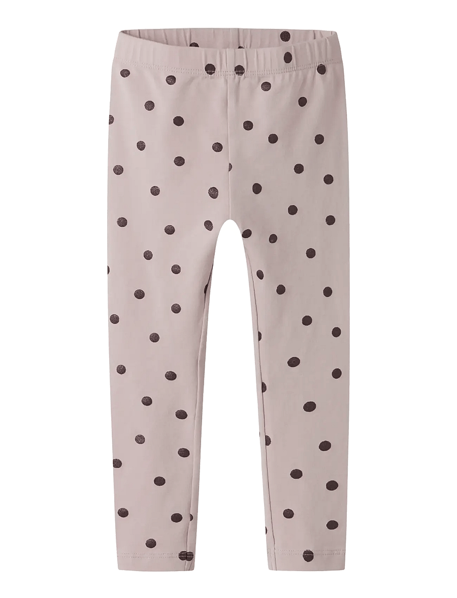 name it - NMFVIVIAN GLITTER LEGGING - leggings - burnished lilac - 1