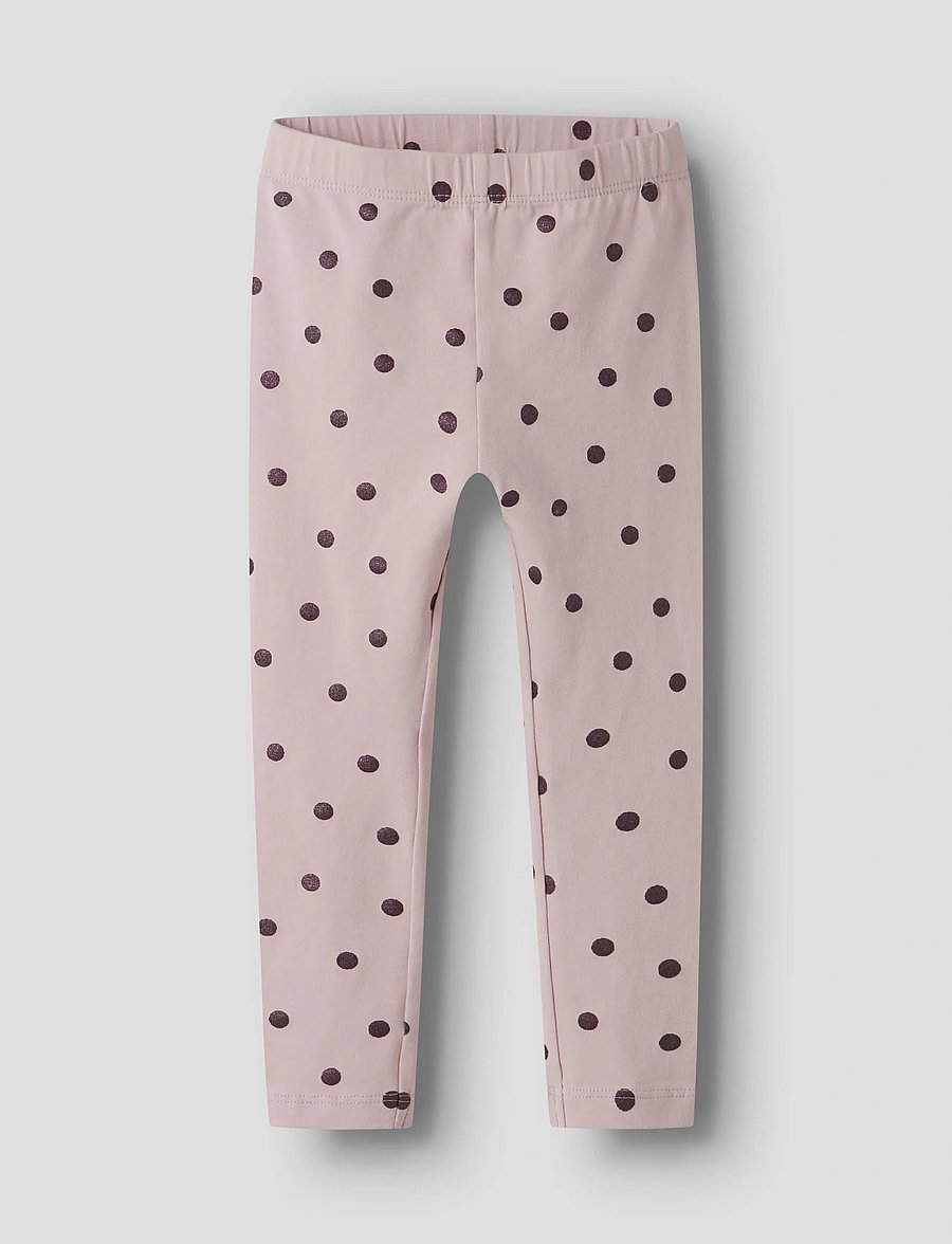 name it - NMFVIVIAN GLITTER LEGGING - leggings - burnished lilac - 0