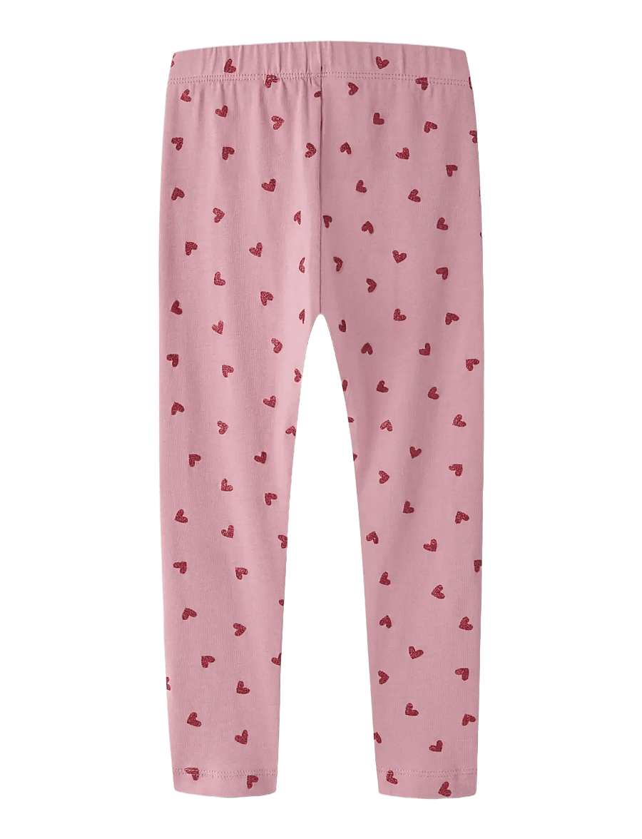 name it - NMFVIVIAN GLITTER LEGGING - leggings - lilas - 1