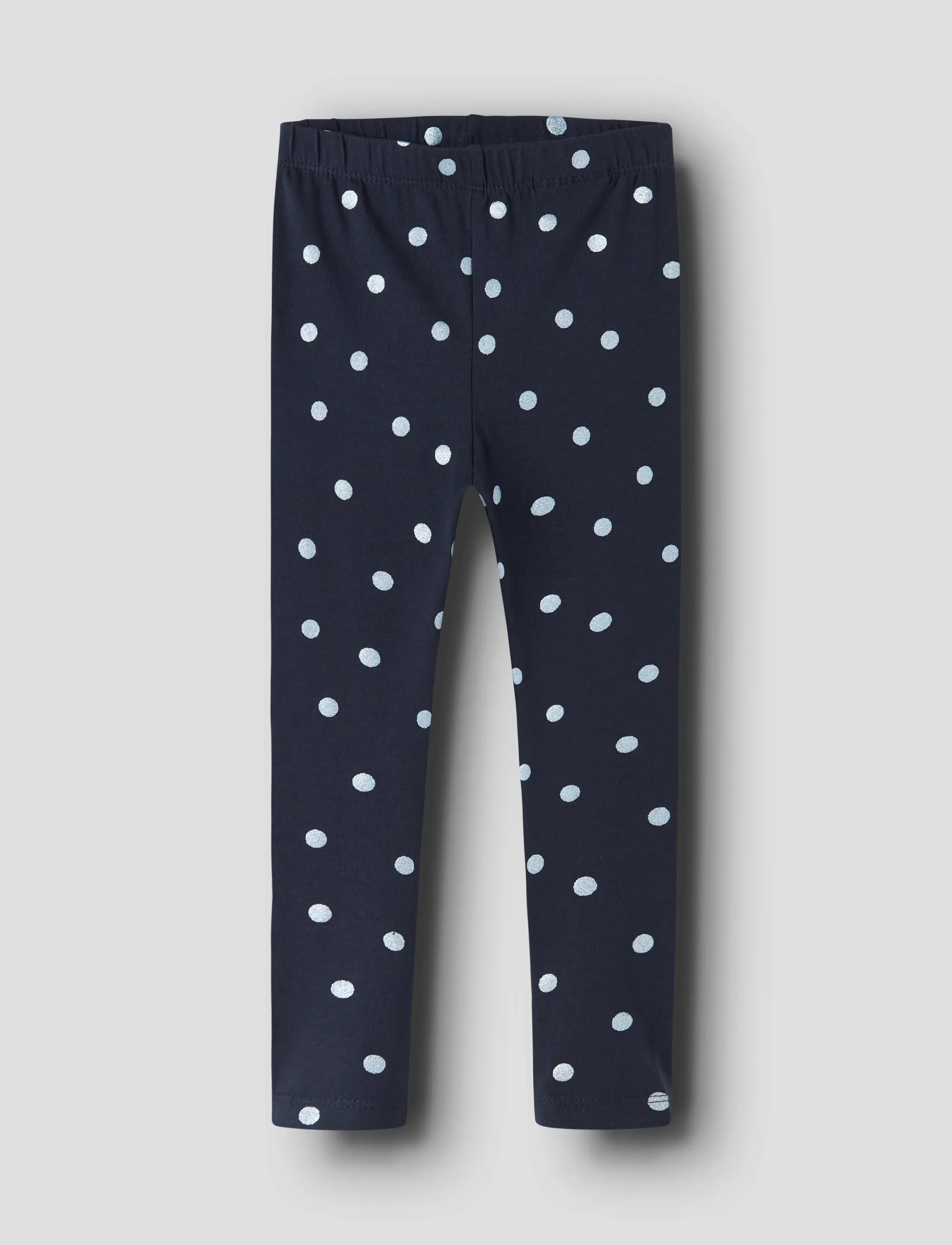 name it Nmfvivian Glitter Legging, 98, Navy, Underdele > Leggings, Dame