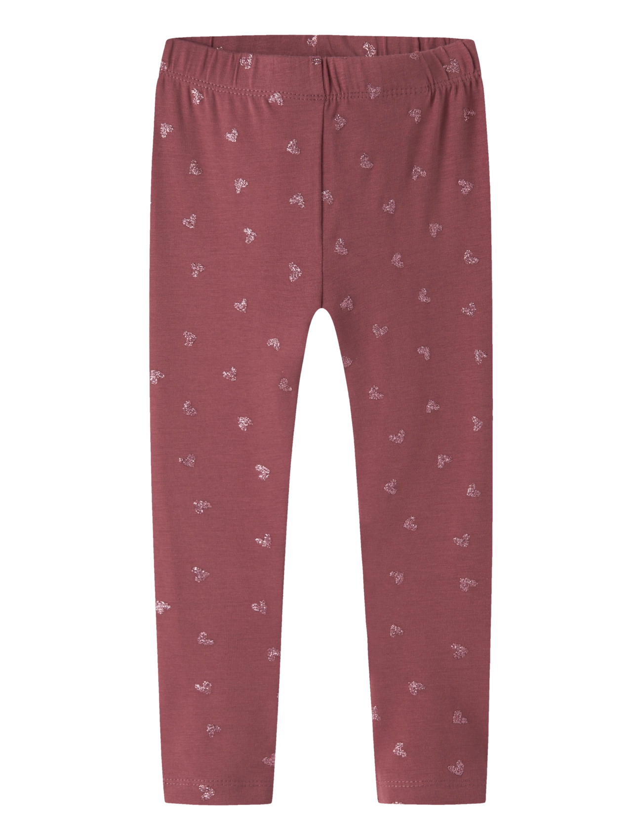 name it NMFVIVIAN GLITTER LEGGING - Leggings - WILD GINGER / pink/rose