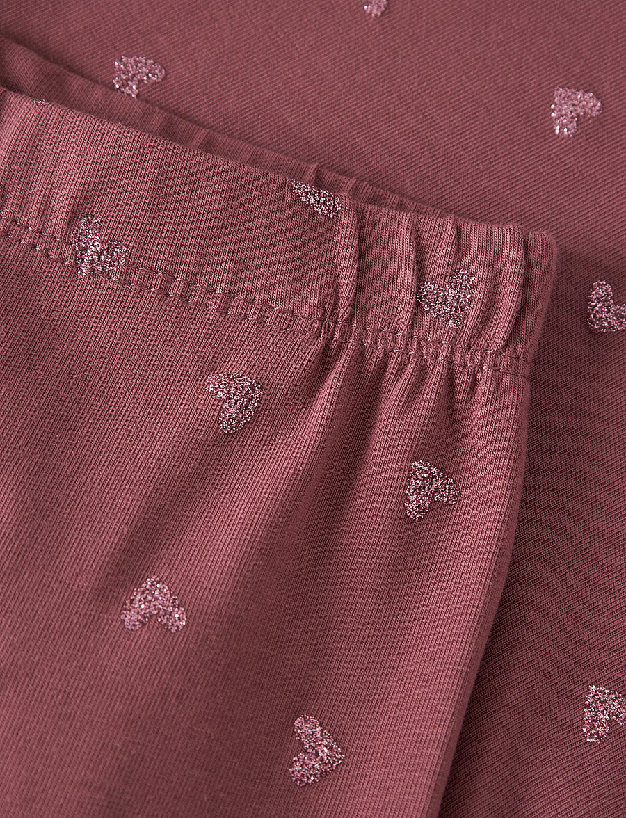 name it - NMFVIVIAN GLITTER LEGGING - retuusid - wild ginger - 2