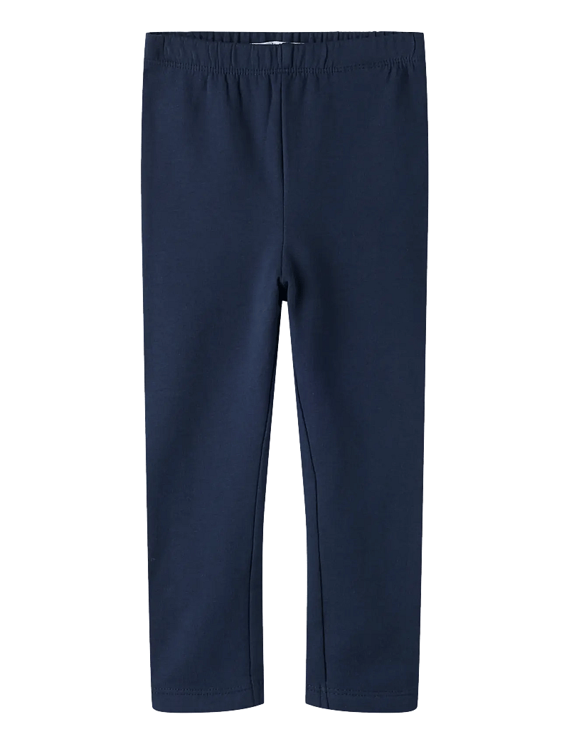 name it - NMFDAVINA SOLID SWE LEGGING BRU - leggings - navy blazer - 0
