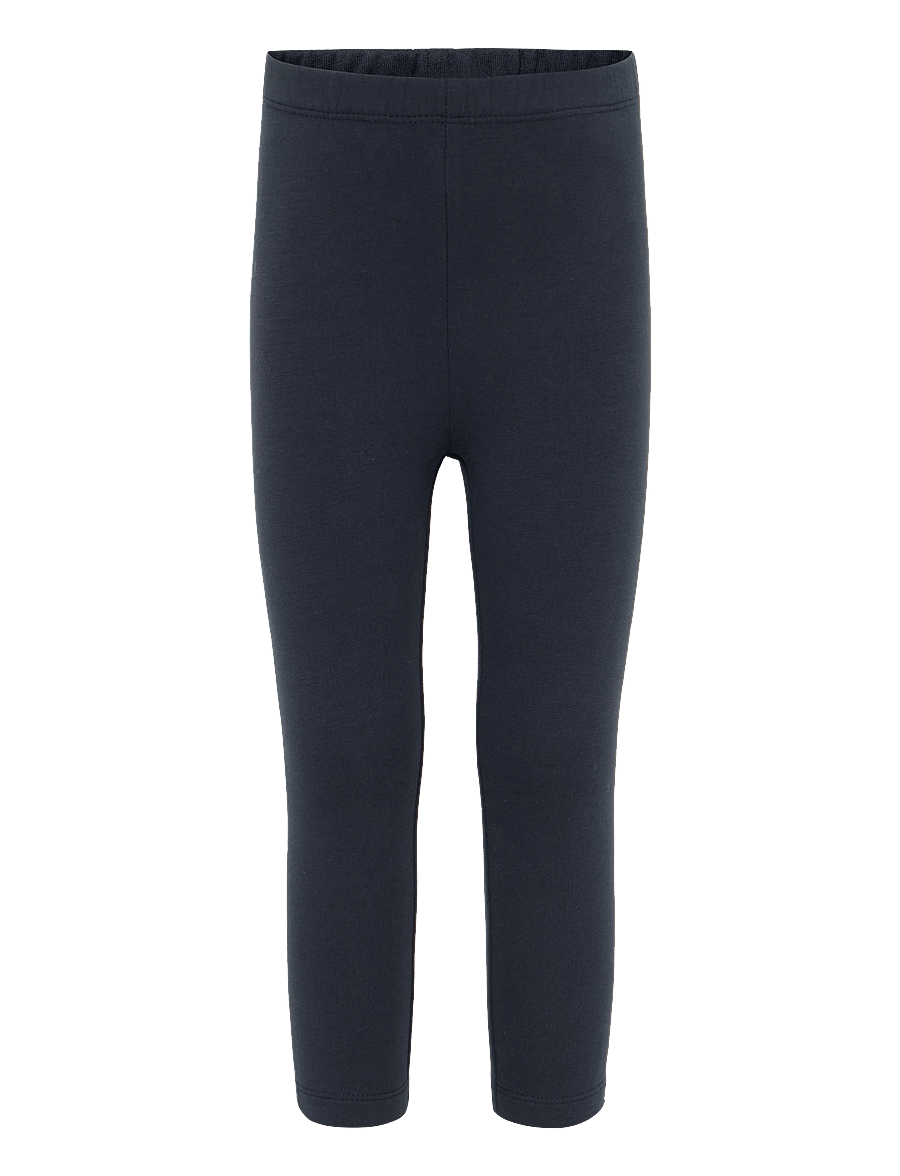 name it - NMFDAVINA SOLID SWE LEGGING BRU - leggings - navy blazer - 0