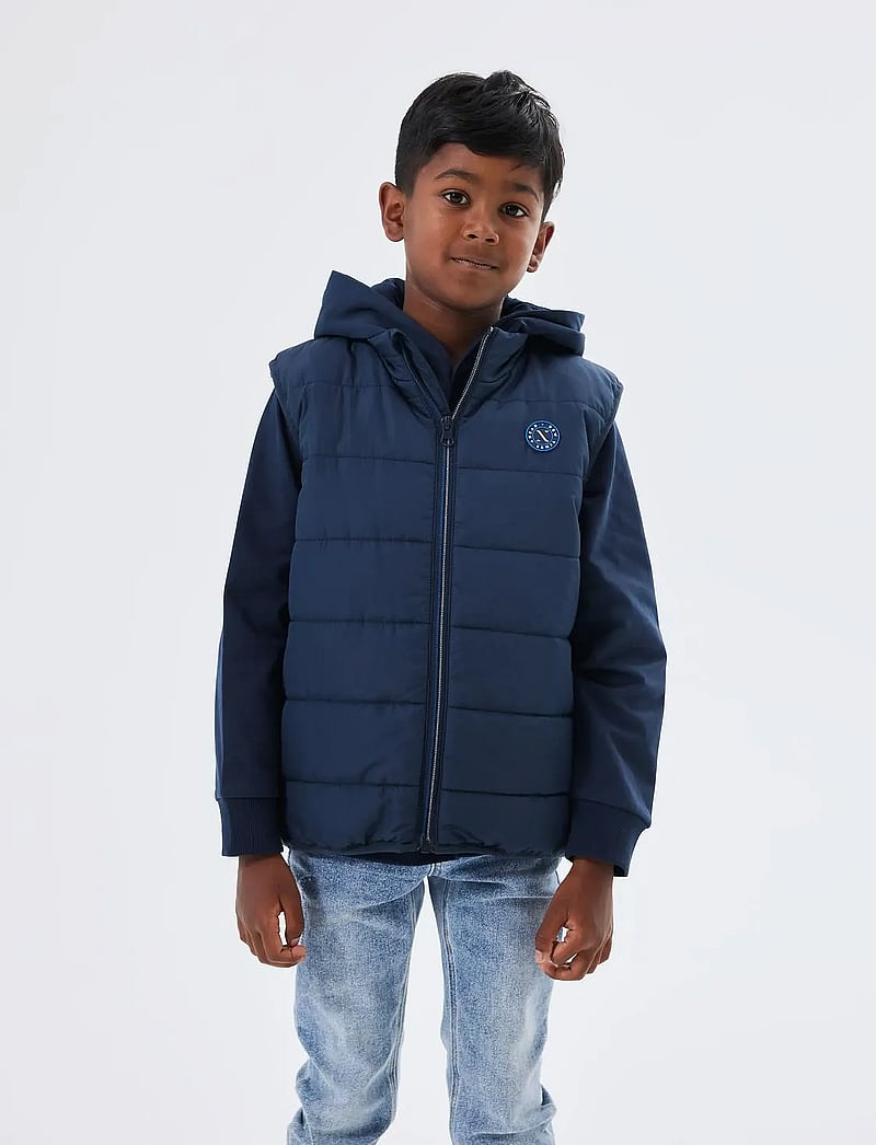 name it - NKMMYLANE VEST NOOS - osta ikäryhmittäin - dark sapphire - 5
