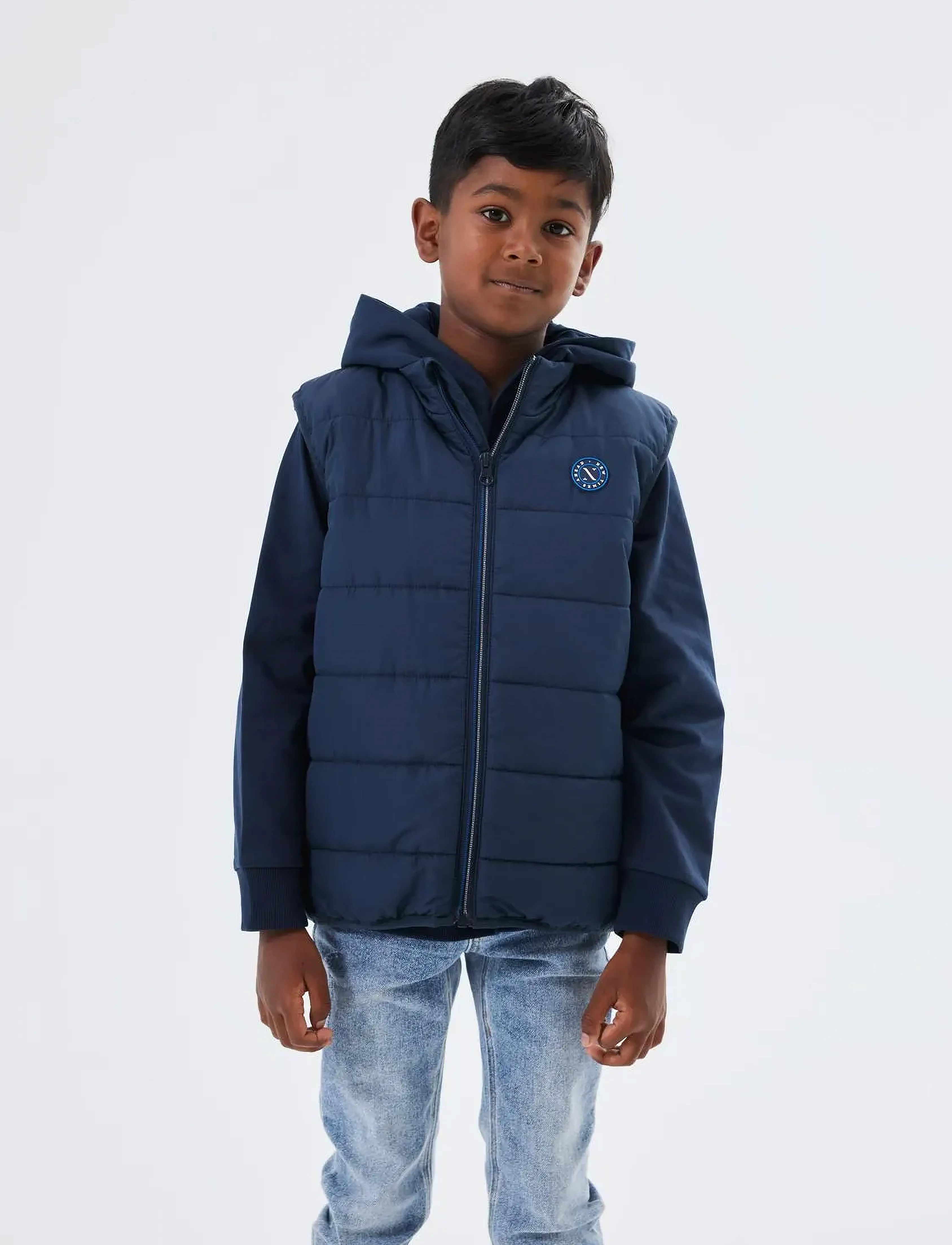 name it - NKMMYLANE VEST NOOS - dark sapphire - 5
