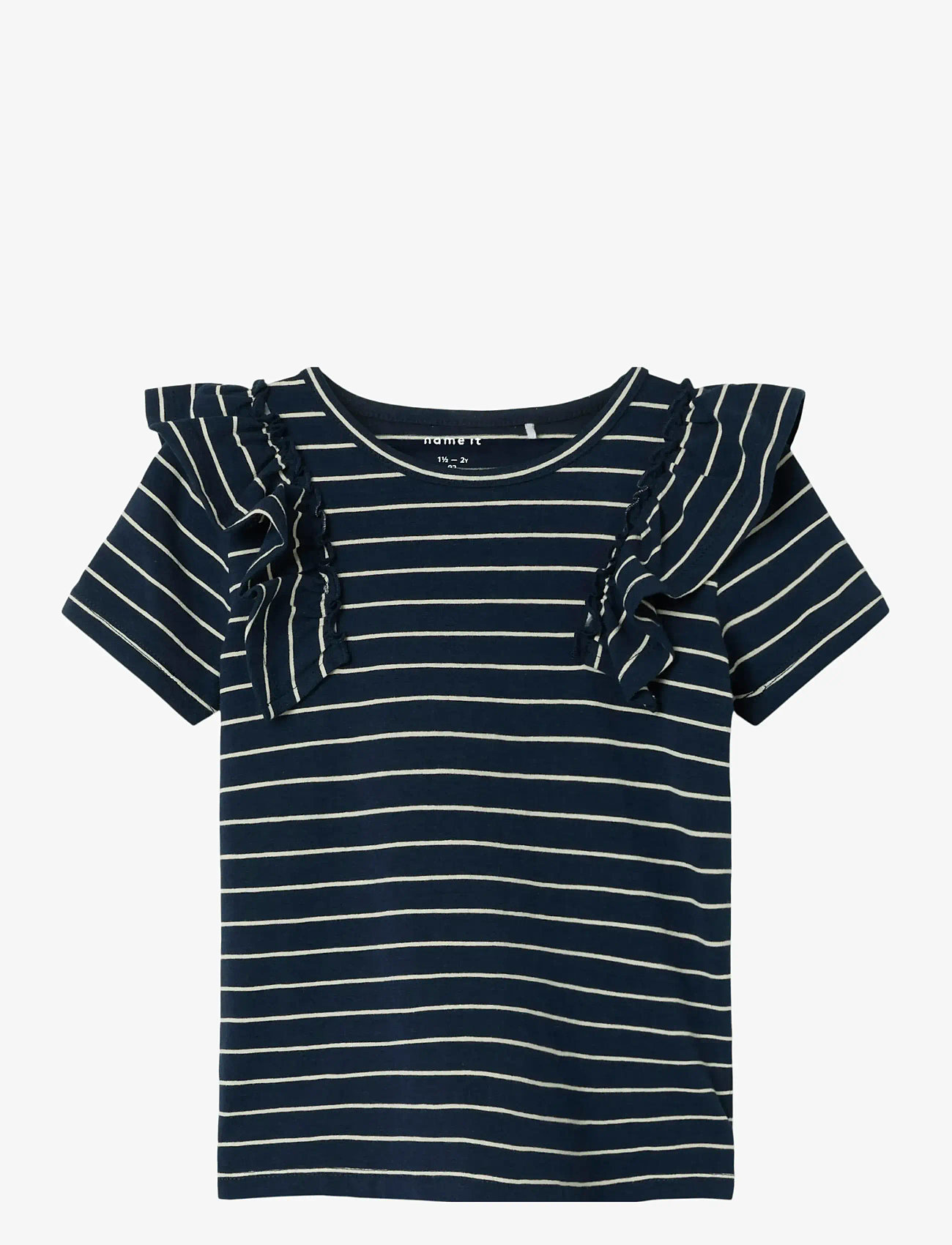 name it - NMFLIANA SS TOP - sügisesed riided - navy blazer - 0